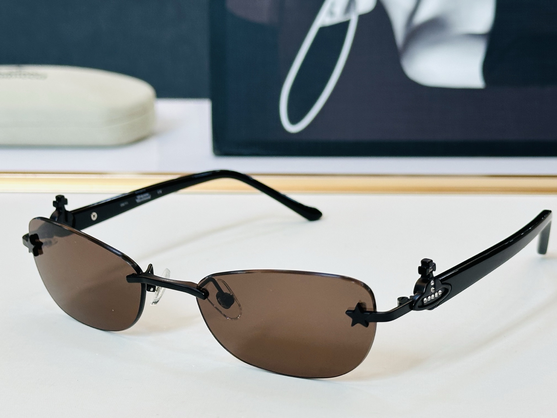 NO:767070,Vivienne Westwood Mod VW12202 F Size 54 Ports 16-135 with Box Glasses Sunglasses Sunglasses, Glasses19860909Vivienne Westwood Mod VW12202 F Size 54口16-135 配盒 眼镜墨镜太阳镜,眼镜,glasses