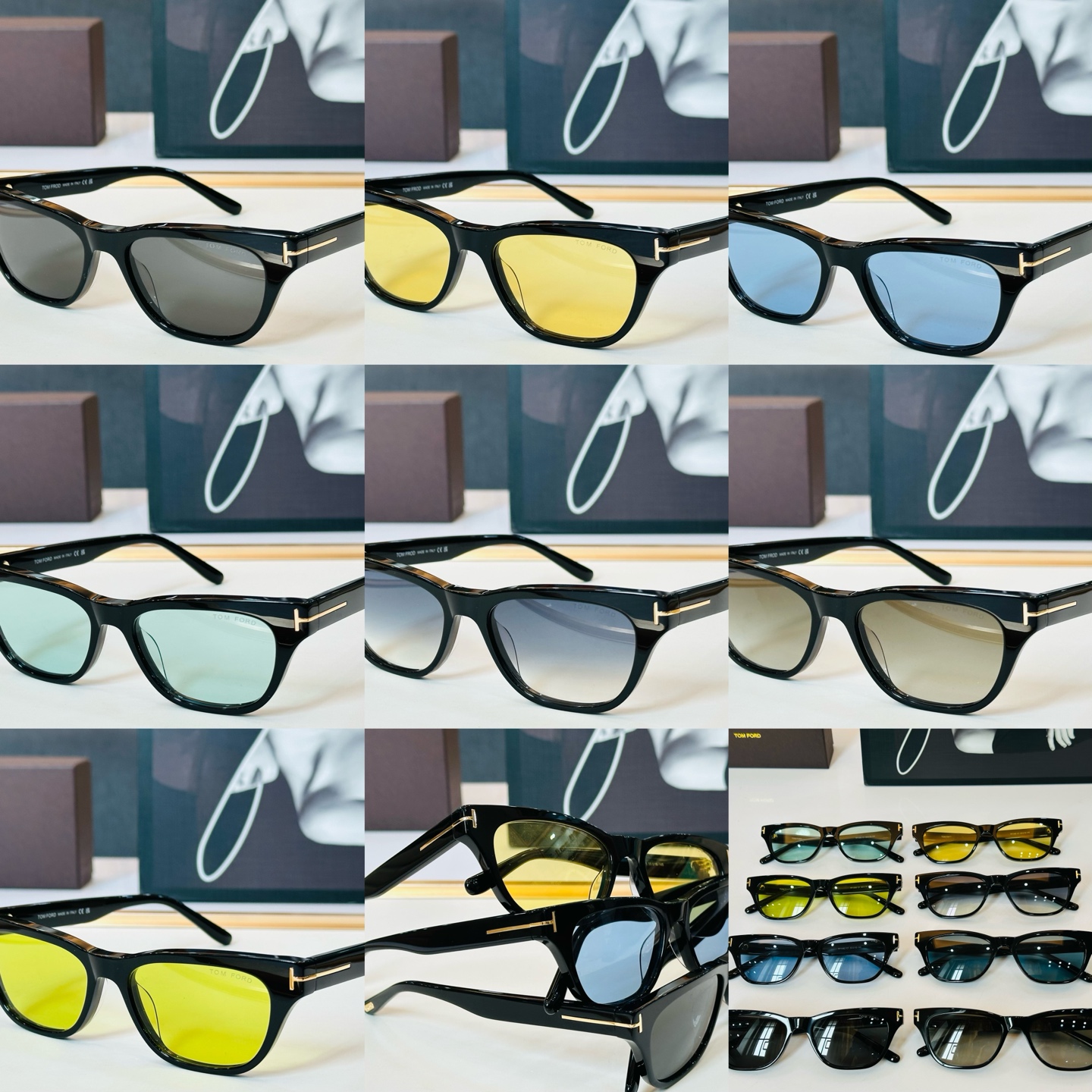 🔺TOM FOR*🔻 汤姆家 官网新款 TF1362 Size：53口16-145  经典时尚 🔝🔝F采