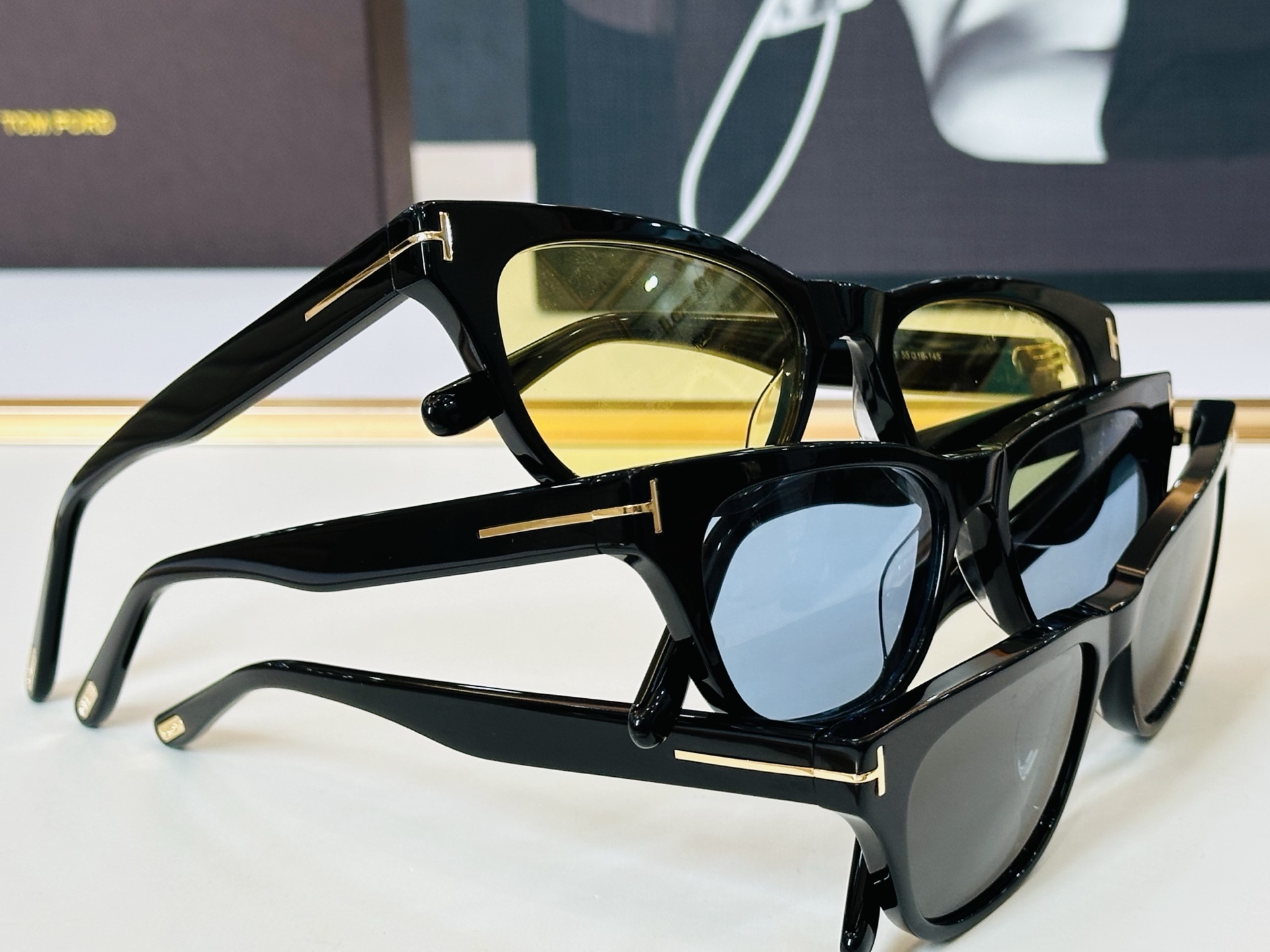 🔺TOM FOR*🔻 汤姆家 官网新款 TF1362 Size：53口16-145  经典时尚 🔝🔝F采