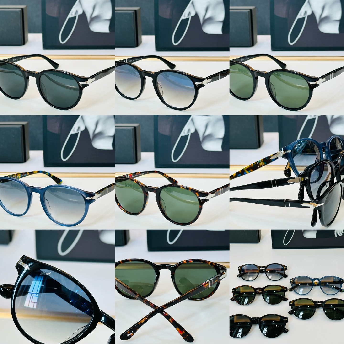 Persol❤️🔺MODEL：PO3152-S ❤️SIZE：52口20-145 板材框 L太阳镜