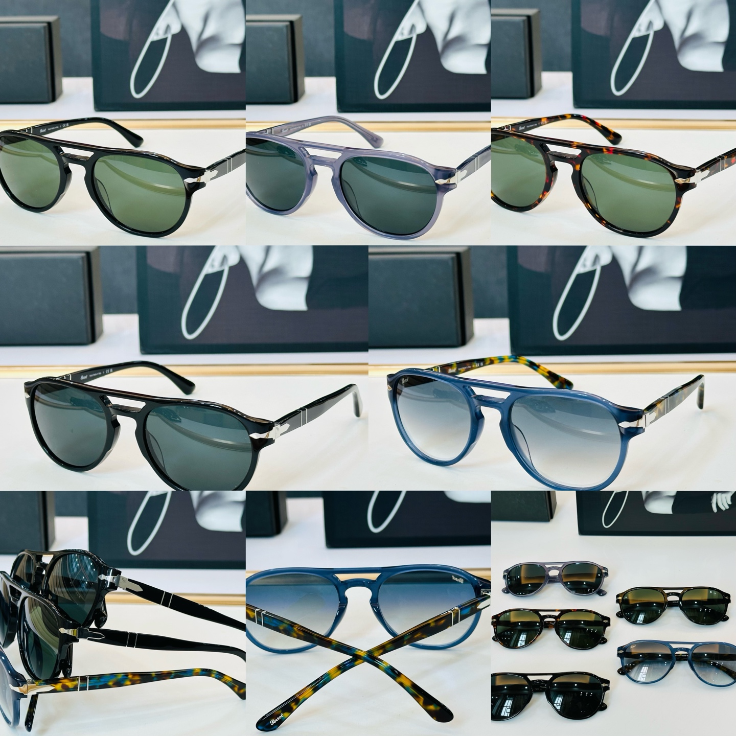 Persol❤️🔺MODEL：PO3235-S ❤️SIZE：55口20-145 板材框 L太阳镜
