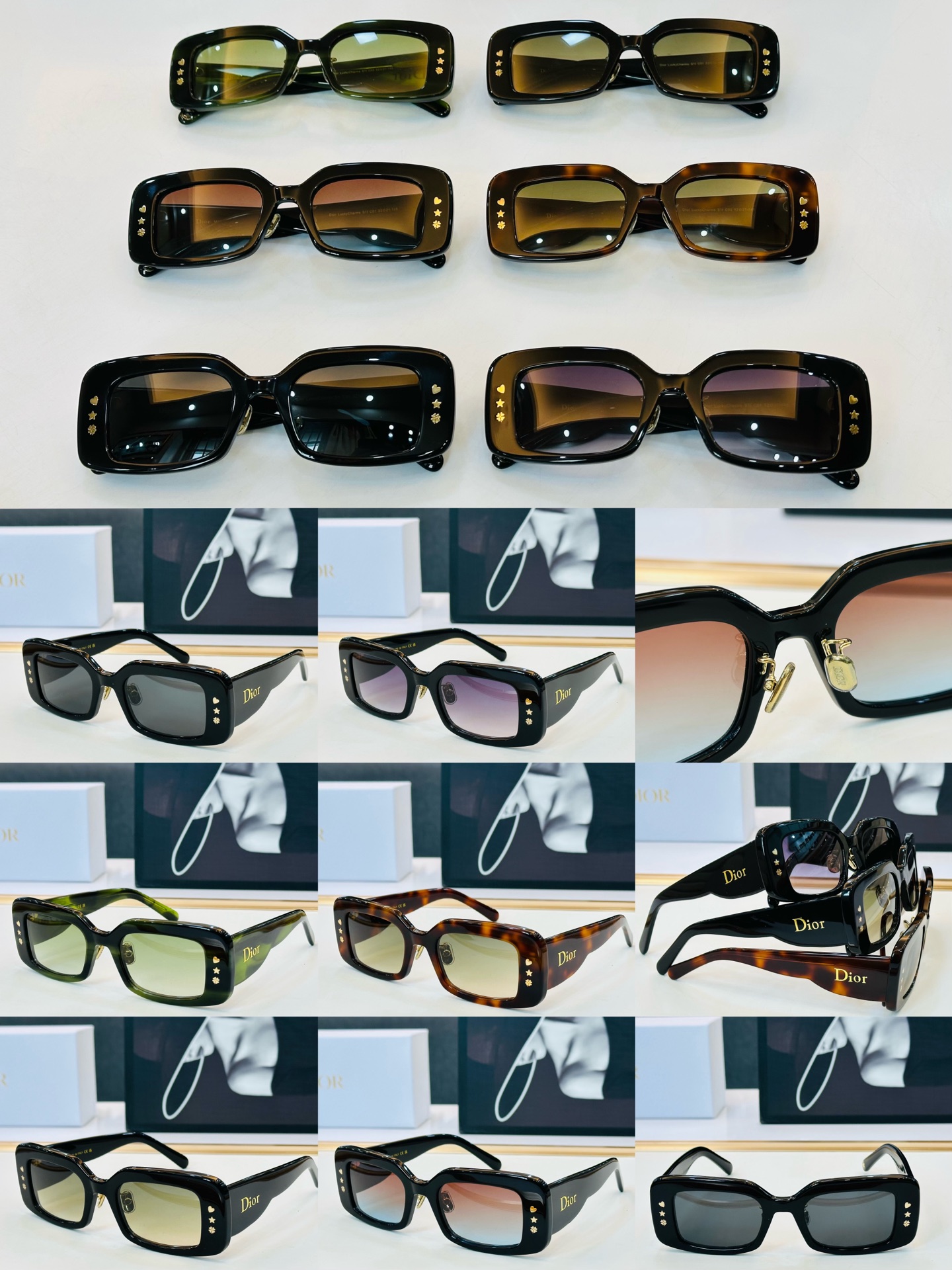 🔻🔻🔻DIO* 迪家 S1I Size：52口21-145 春夏款墨镜 😎🔆。。搭配镜腿精致款 F质量上