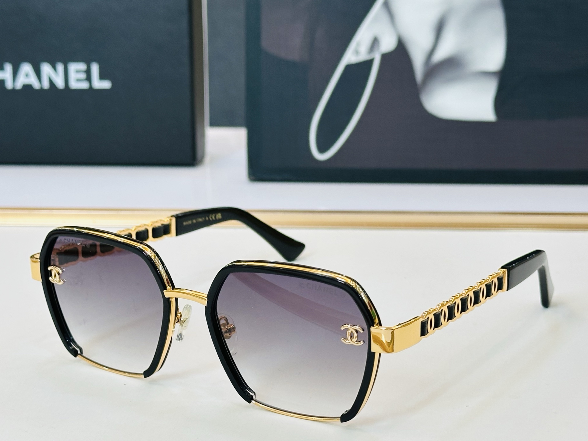 NO:768588,[CHANE*/香家] MODEL: CH95105 size 56 mouth 18-143 J sunglasses glasses sunglasses sunglasses, glasses, chanel, chanel19860909【CHANE*/香家】MODEL:CH95105 size56口18-143 J太阳镜 眼镜墨镜太阳镜,眼镜,chanel,chanel,glasses