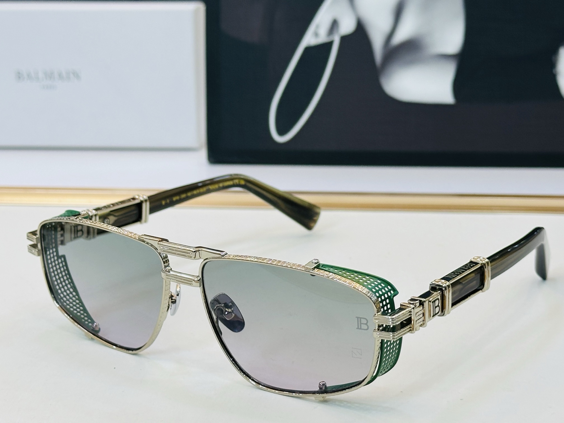 🆕 Balmain巴尔曼BPS-280 🌞男女款太阳镜 内镀蓝膜 Size：62口15-145 🇨🇳🇨🇳