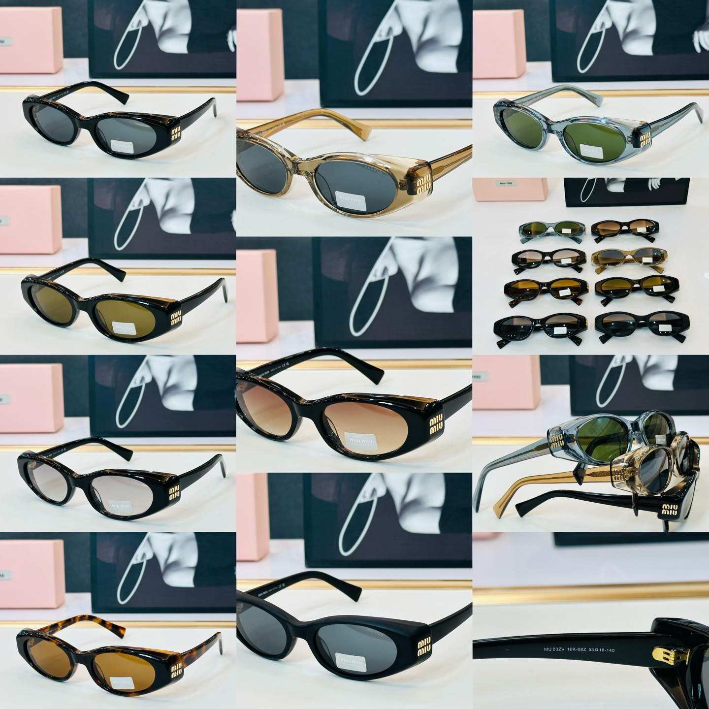 🆕 谬家 MU 03ZV Size：53口18-140 🌺🌺 [玫瑰][闪电] 时尚靓丽 得意][得意]