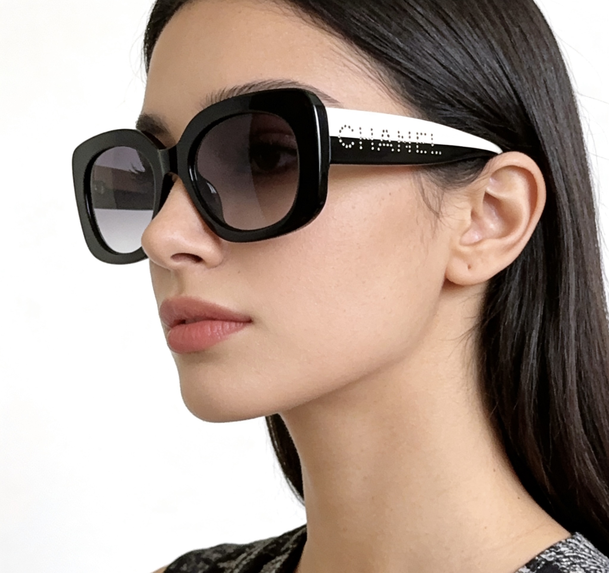 NO:768645,[CHANE*/香家] MODEL: CH5563 Size 53 mouth 17-140 unique design suitable for all face shapes sunglasses glasses sunglasses sunglasses, glasses, chanel, chanel19860909【CHANE*/香家】MODEL:CH5563 Size53口17-140 独特设计 一适合各种脸型太阳镜 眼镜墨镜太阳镜,眼镜,chanel,chanel,glasses