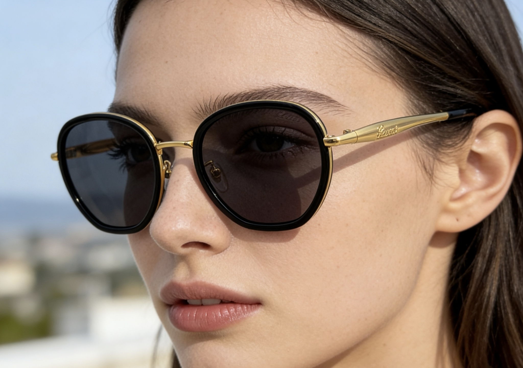 NO:768711,GUCC* Gujia GG1561S series Size 55 mouth 22-G Super quality glasses, sunglasses, sunglasses, glasses, gucci, gucci19860909GUCC* 古家 GG1561S 系列 Size55口22- G超绝品质 眼镜墨镜太阳镜,眼镜,gucci,gucci,glasses