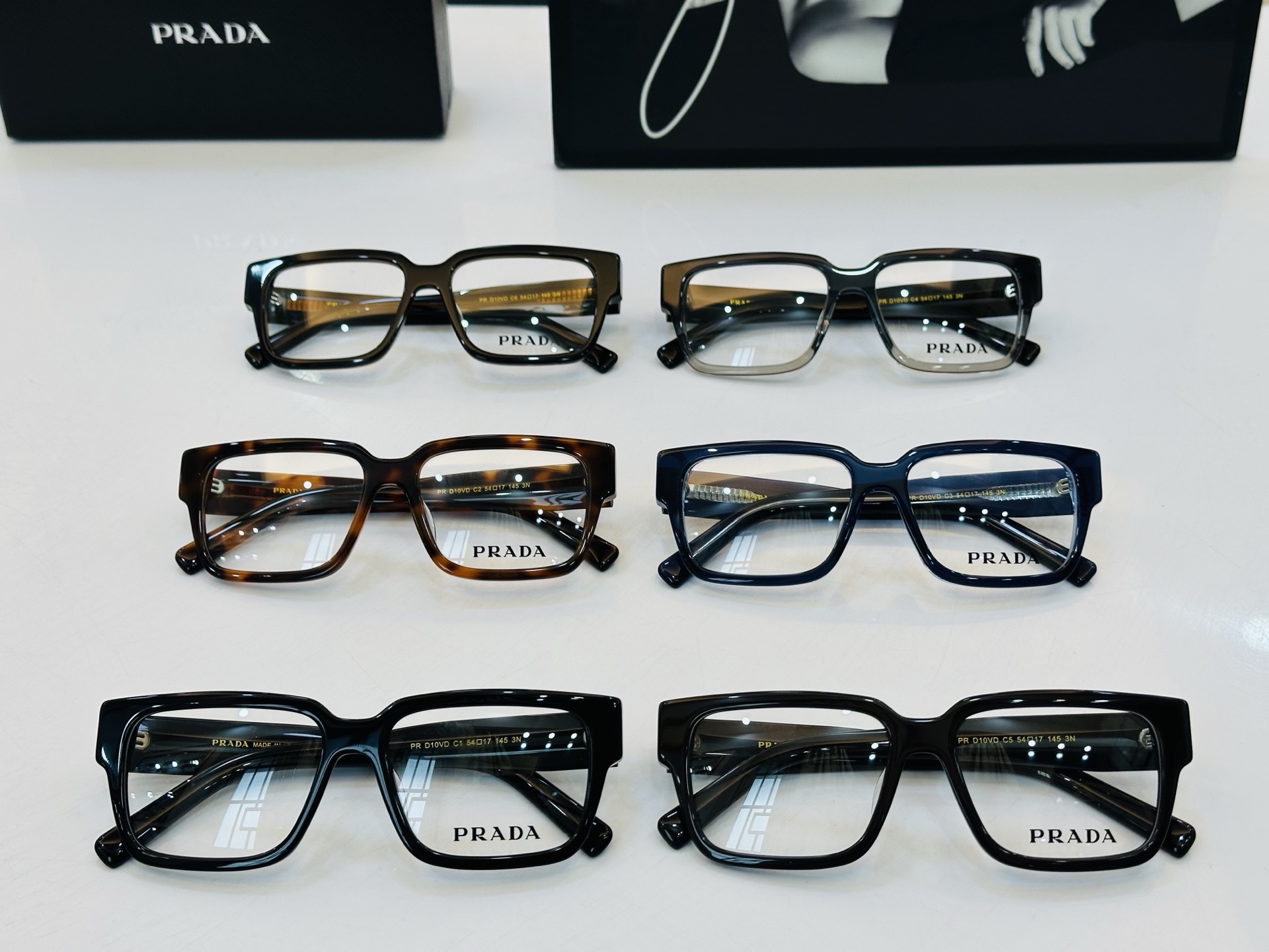 🔺PRAD*🔻普家 PR D10VD Size：54口17-145眼镜系列堪称精湛制作 最新推出火爆款 