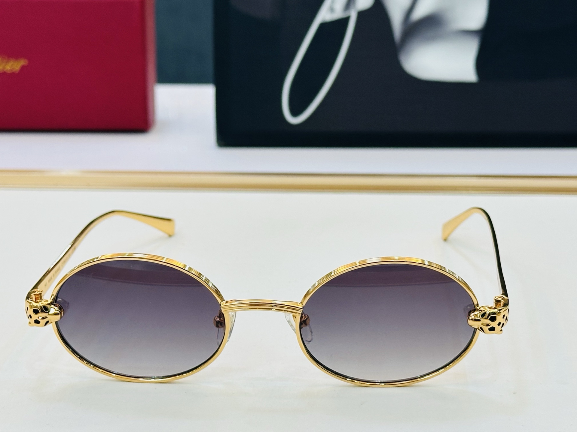 新款 Cartier 卡家 MODEL: CT0931S Size：56口17-143 高品质 品牌标志