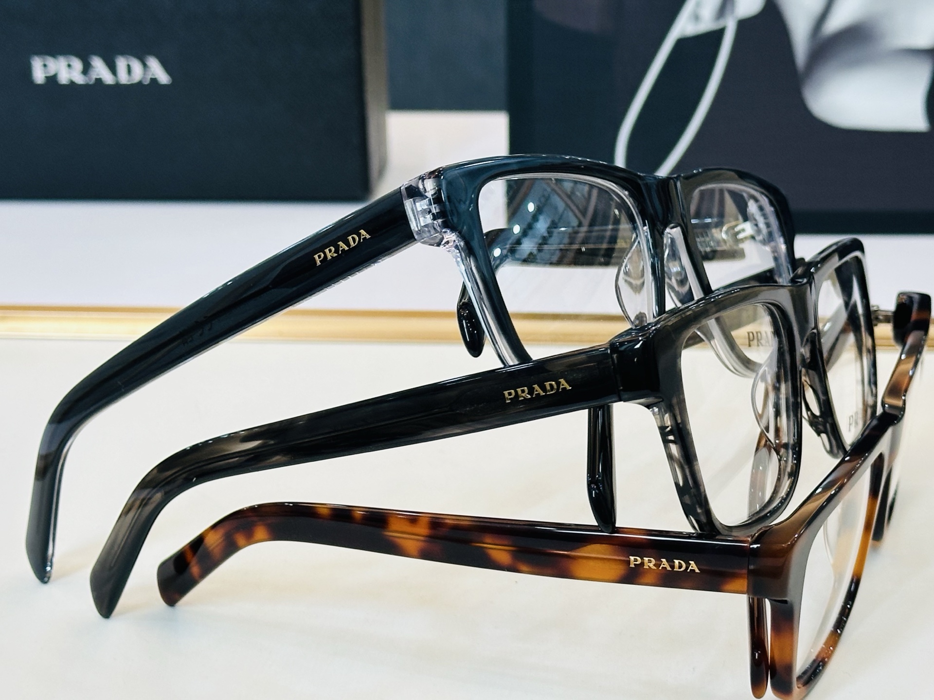 🔺PRAD*🔻普家 PR D03E Size：53口18-145眼镜系列堪称精湛制作 最新推出火爆款 J