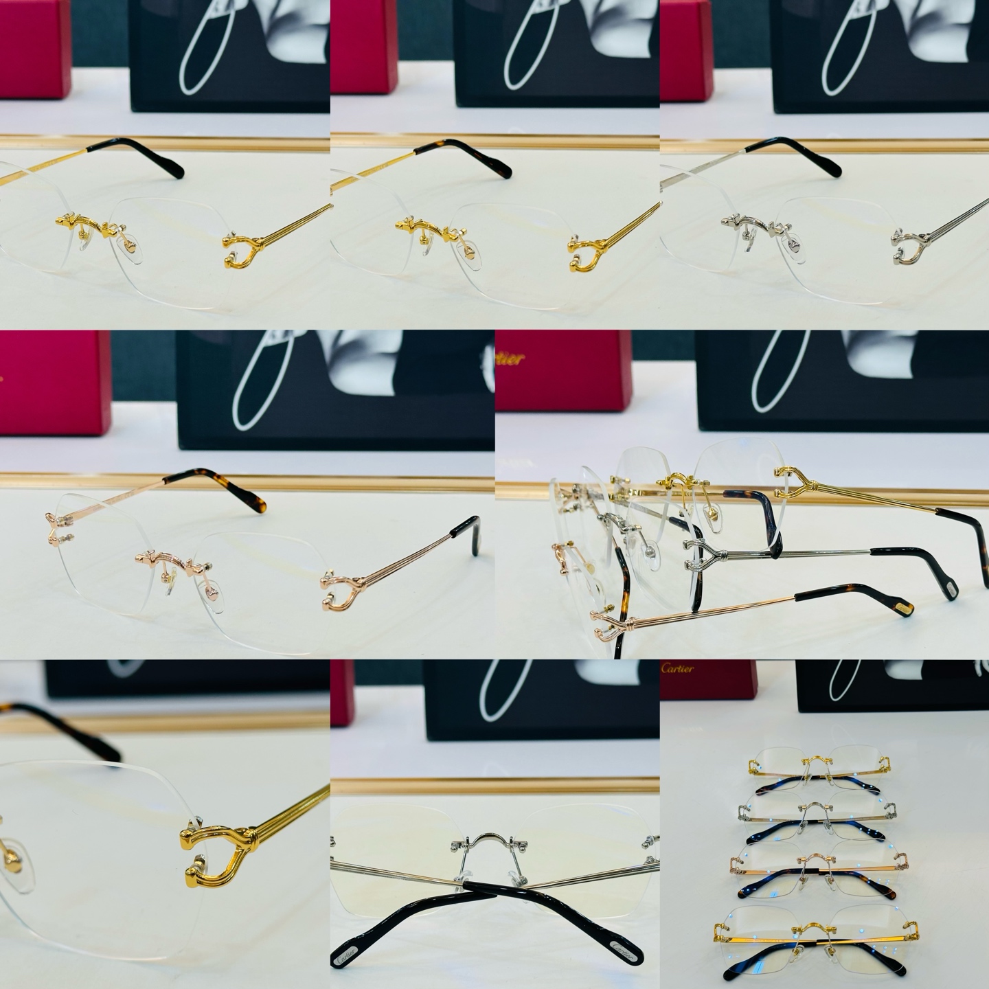Cartier-卡家 🎁CT0564 Size：54口19-140 不挑脸型 简约大气 时尚休闲👌👃C配