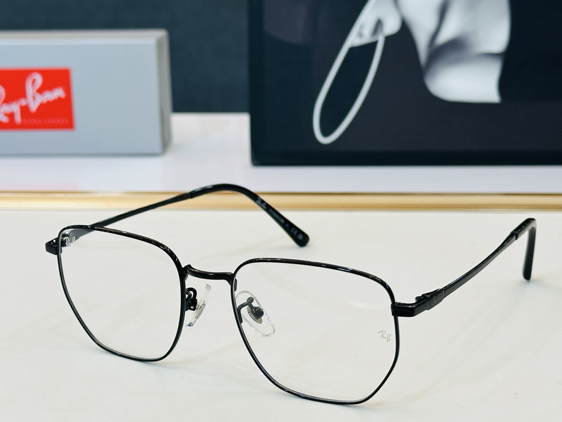 🔺雷鹏🔻RB8776 Size：53口19-145 男女通用，超帅气 经典框 J配光镜 🕶