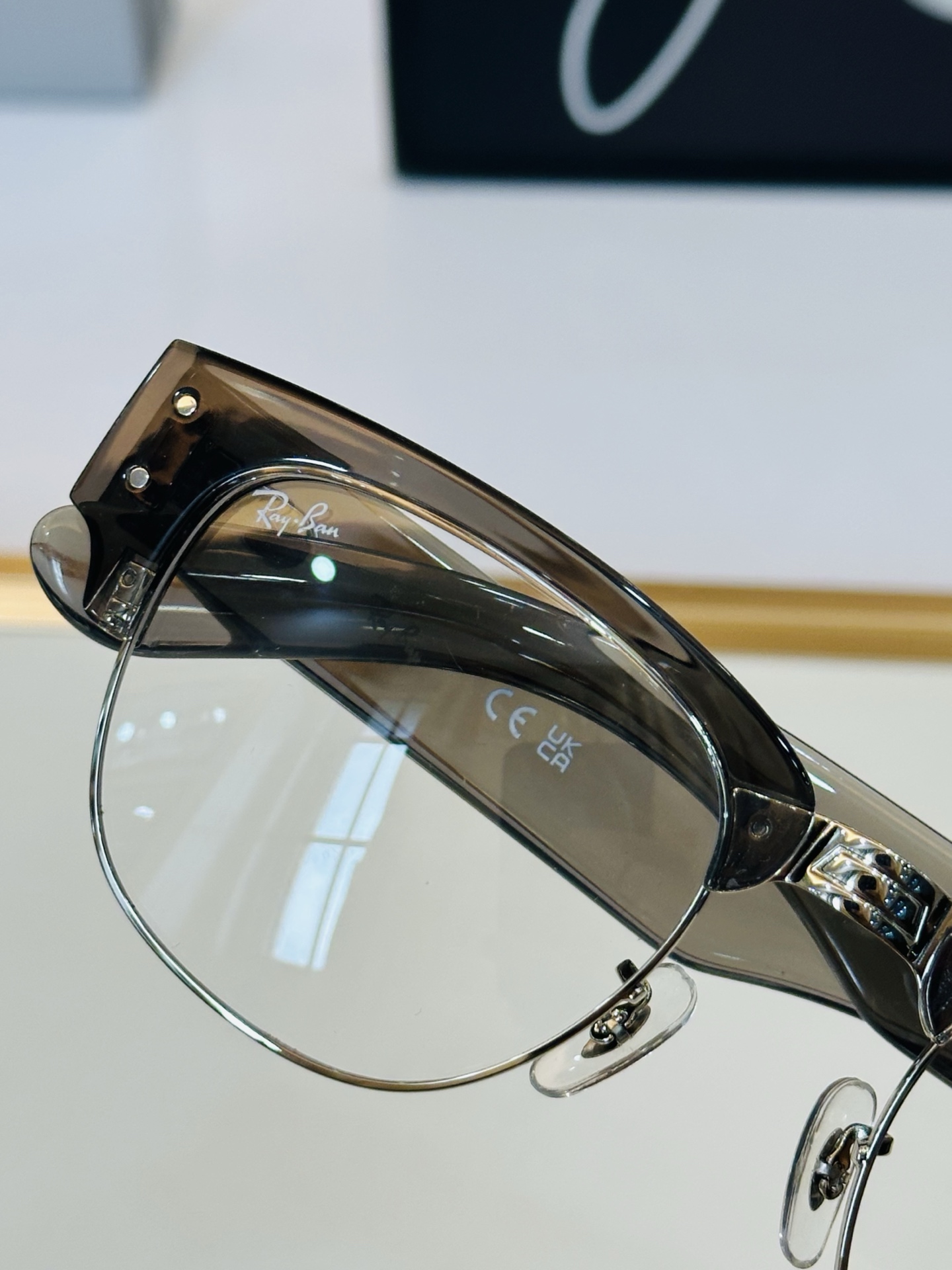 🔺雷鹏🔻RB7316B Size：52口21-145 男女通用，超帅气 经典框 J配光镜 🕶
