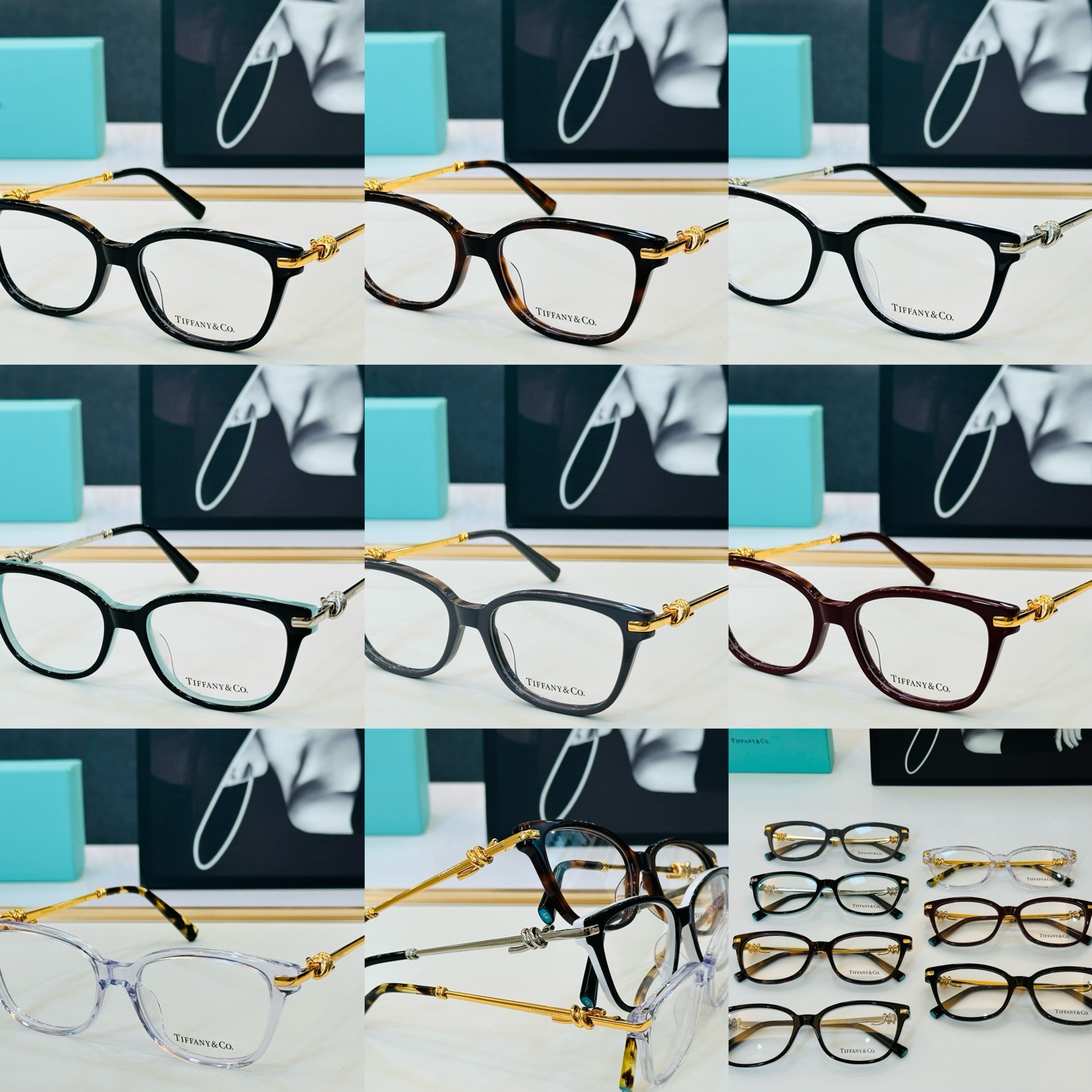蒂芙家 Tiffany & CO. TF2281 Size：55口17-145 时尚太阳镜架 👍b多色可