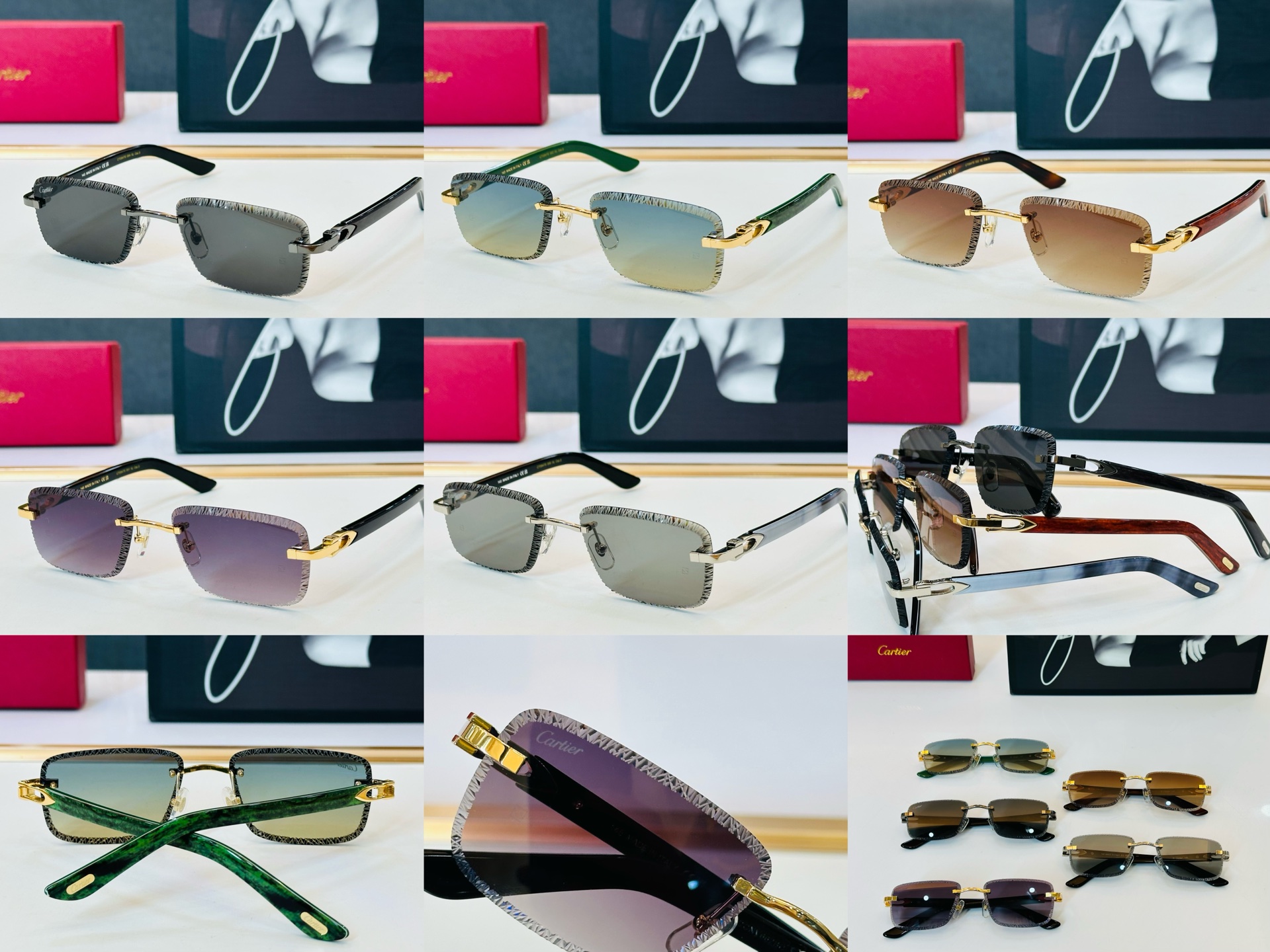 Cartie* 卡家 太阳镜 CT0847S Size：58口18-140 电镀工艺精湛气质十足！CC男