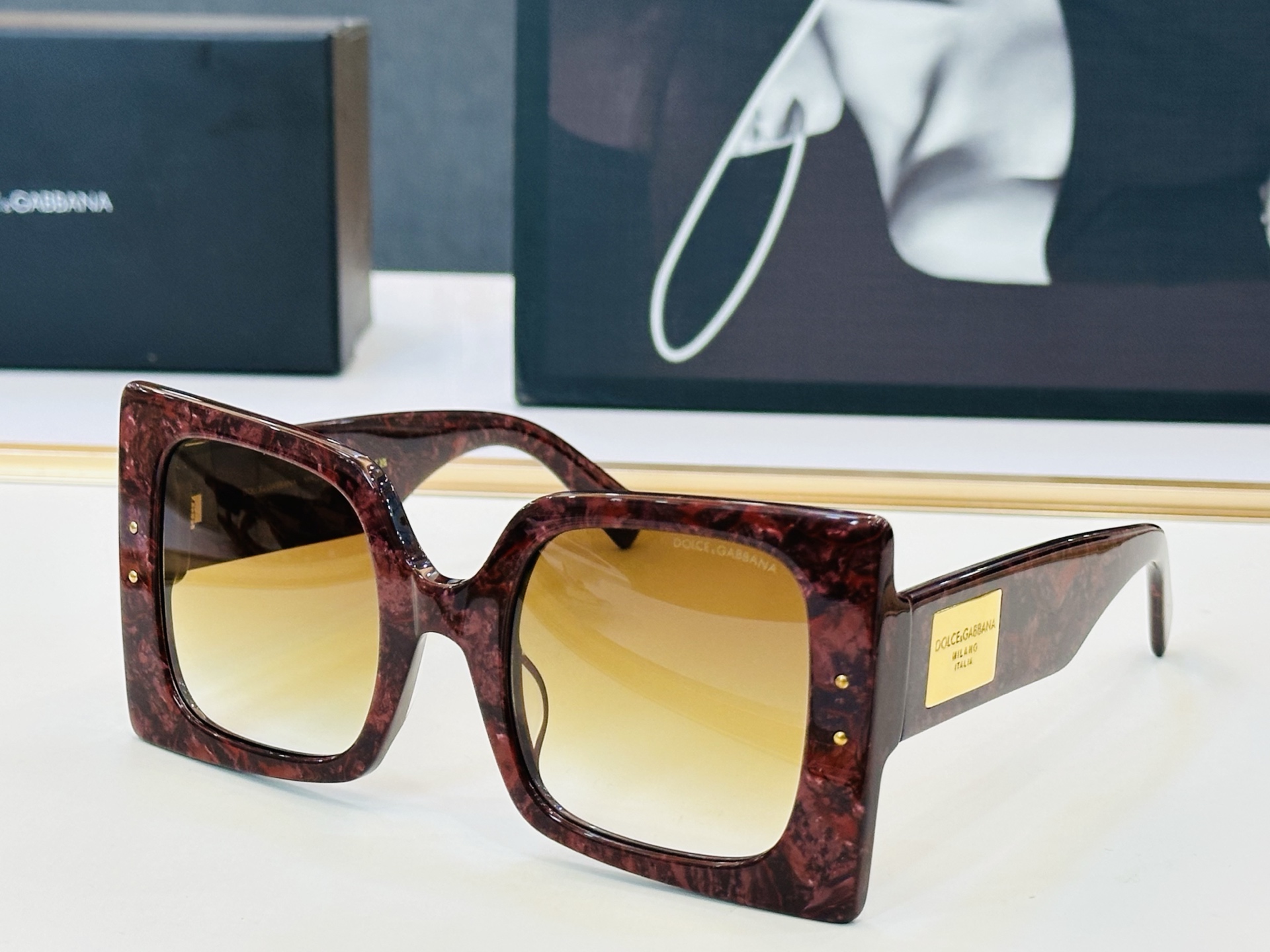 🆕 官网款 🔺DOLCE&GABBAN*🔻DG4490 Size：52口24-142 新颖独特🔝🔝b美艳