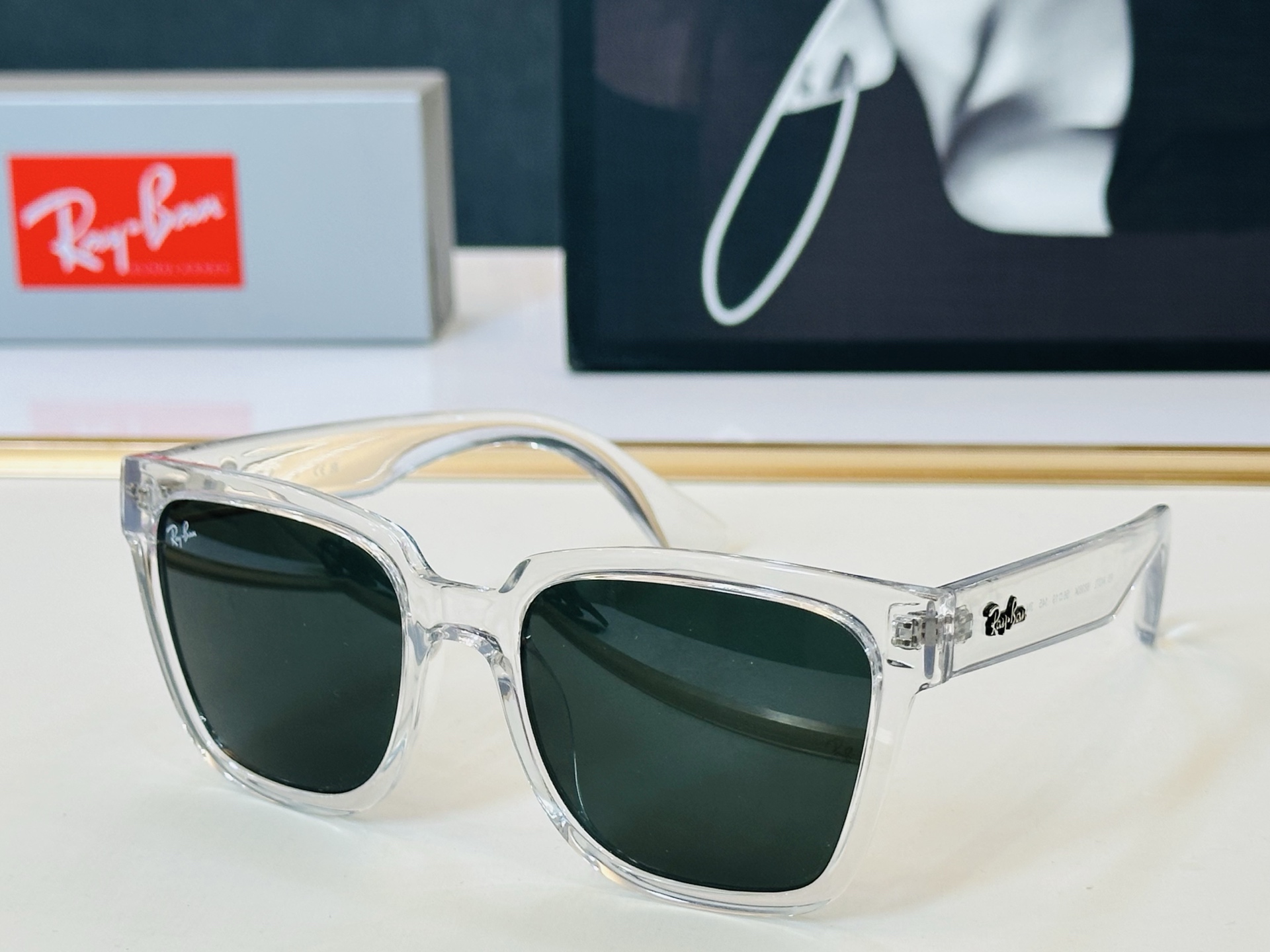 🔺雷鹏🔻RB4437 Size：52口21-145 男女通用，超帅气 J经典框 🕶