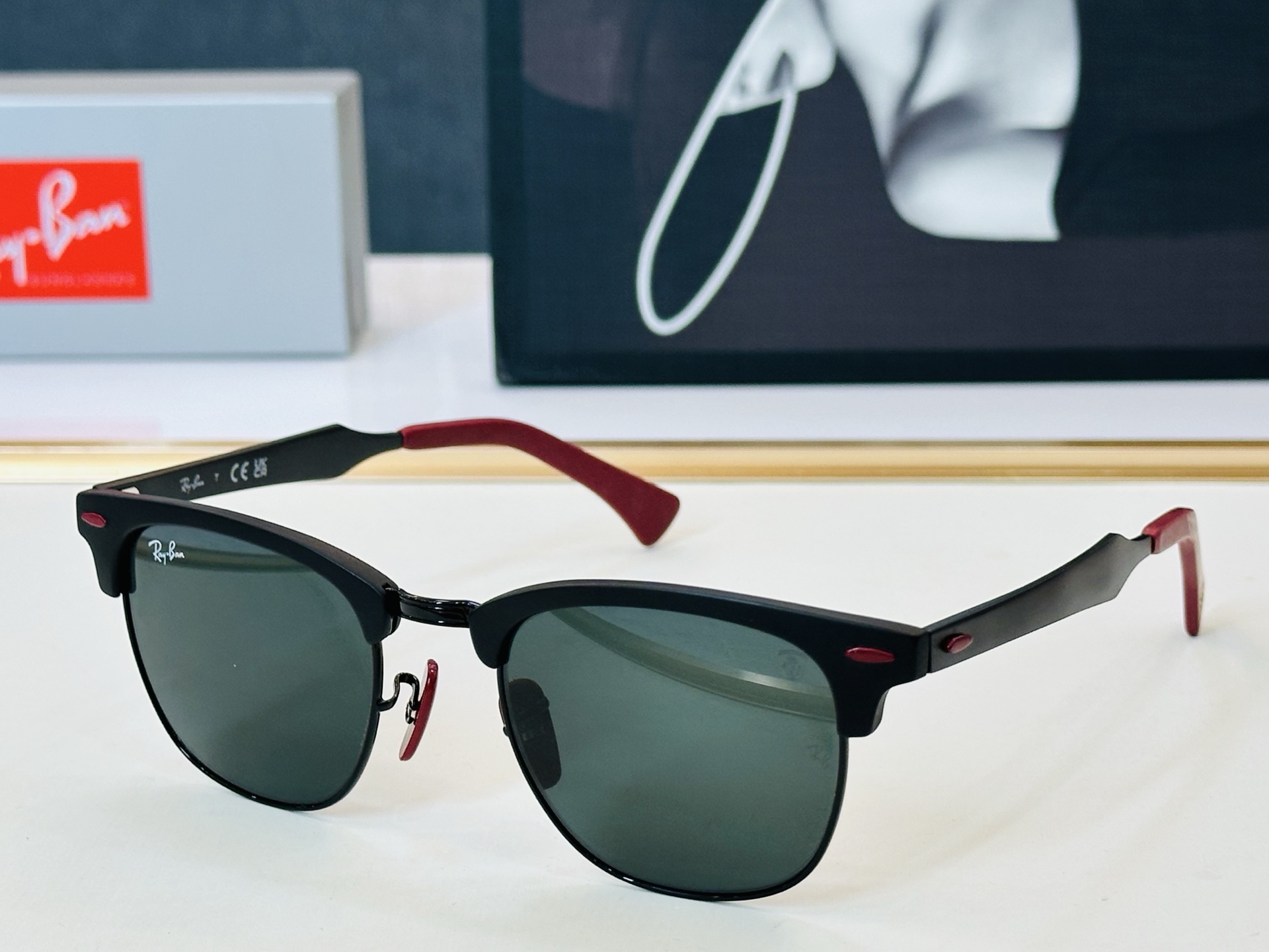 🔺雷鹏🔻RB3807 Size：51口21-140 男女通用，超帅气 J经典框 🕶