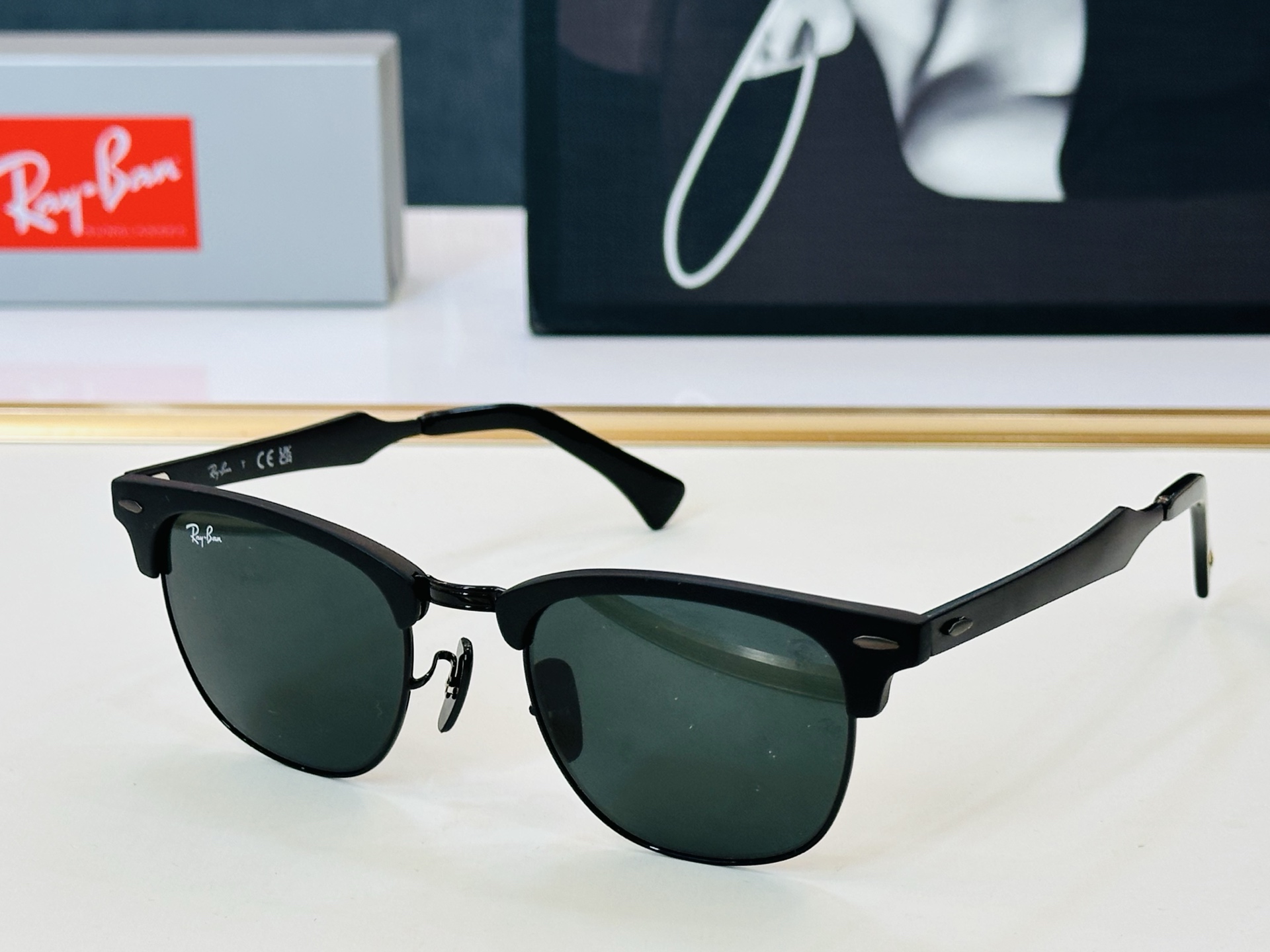 🔺雷鹏🔻RB3807 Size：51口21-140 男女通用，超帅气 J经典框 🕶