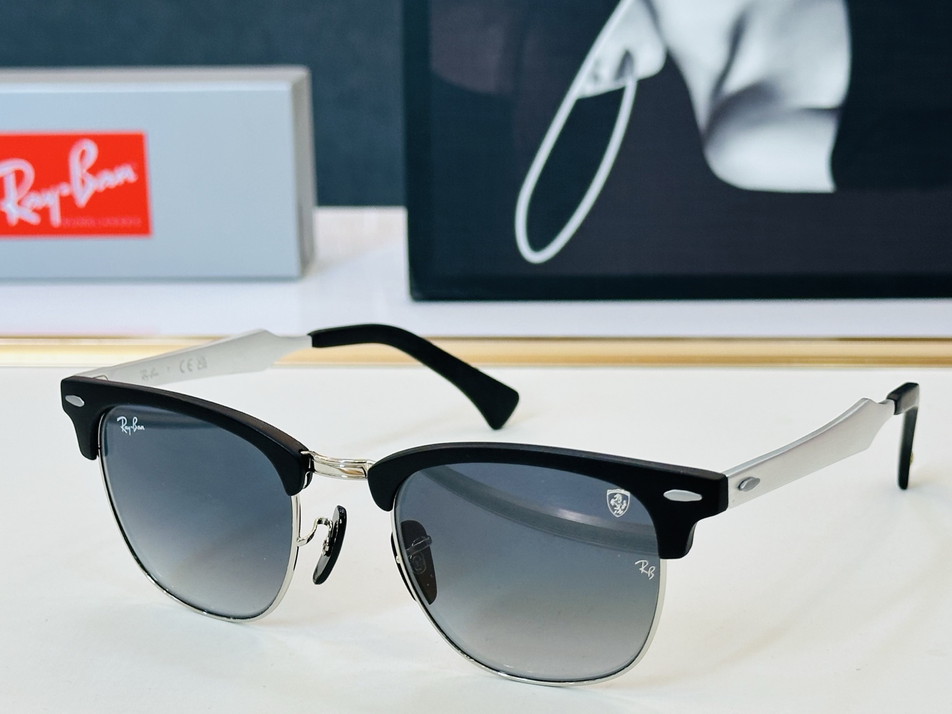 🔺雷鹏🔻RB3807 Size：51口21-140 男女通用，超帅气 J经典框 🕶