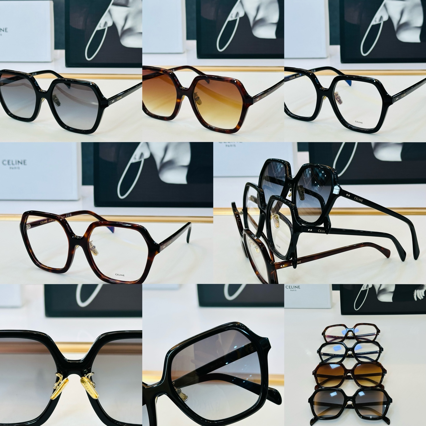 【CELINE】赛琳 CL40230 Size：56口19-145 一直热销的款式 欧美风 光泽度好 质