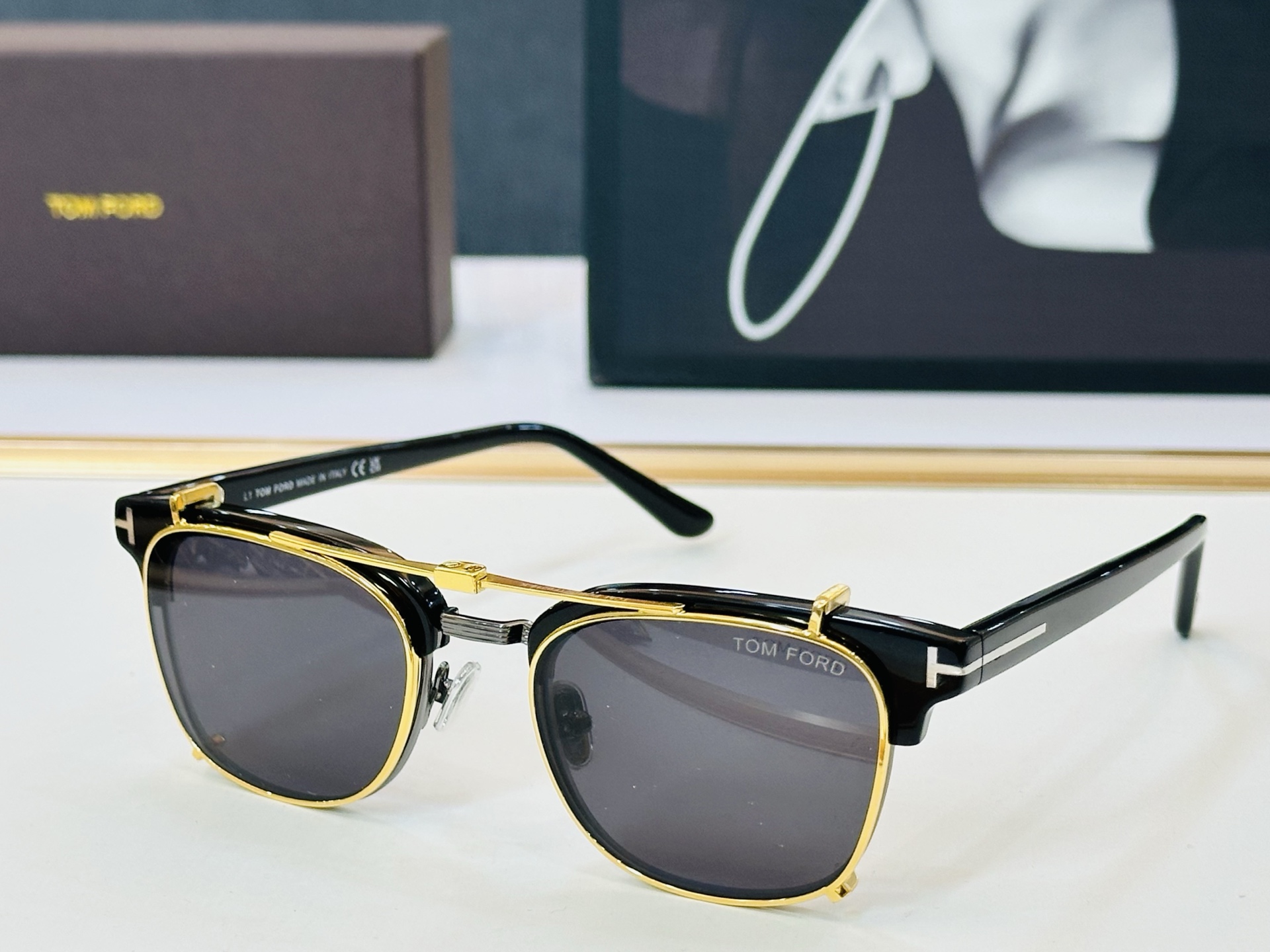 🔺TOM FOR*🔻 汤姆家 官网新款 FT6016-K-B Size：50口21-145 经典时尚 🔝