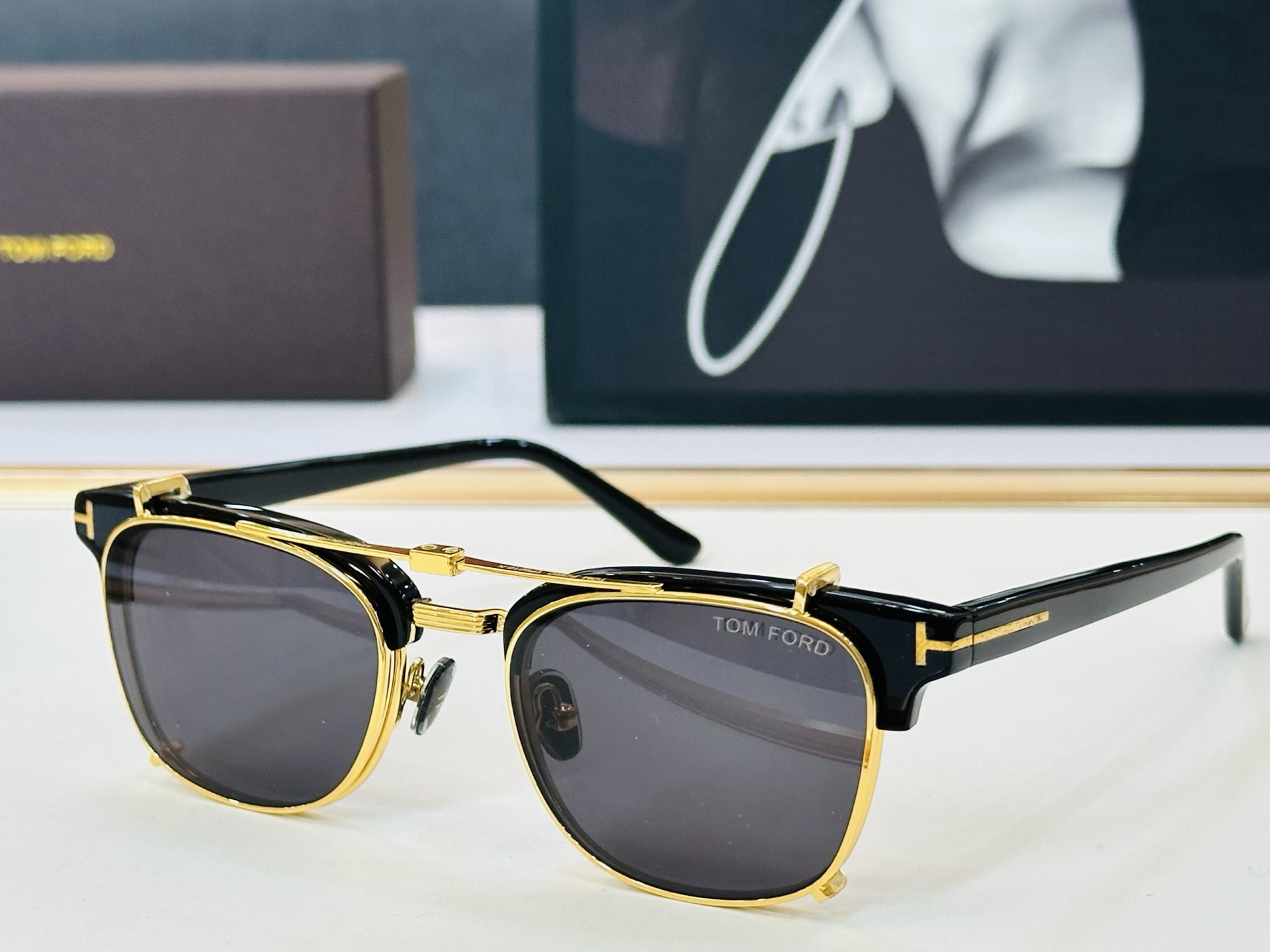 🔺TOM FOR*🔻 汤姆家 官网新款 FT6016-K-B Size：50口21-145 经典时尚 🔝