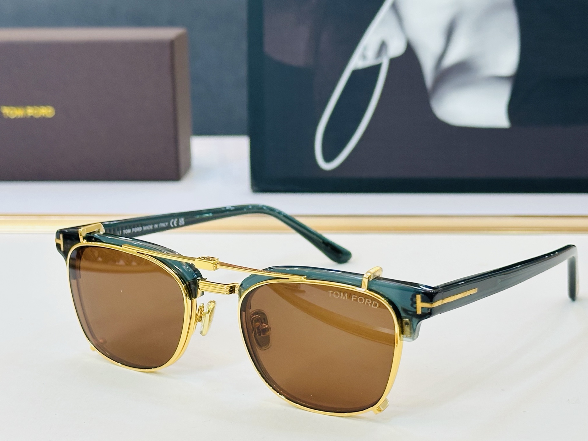 🔺TOM FOR*🔻 汤姆家 官网新款 FT6016-K-B Size：50口21-145 经典时尚 🔝