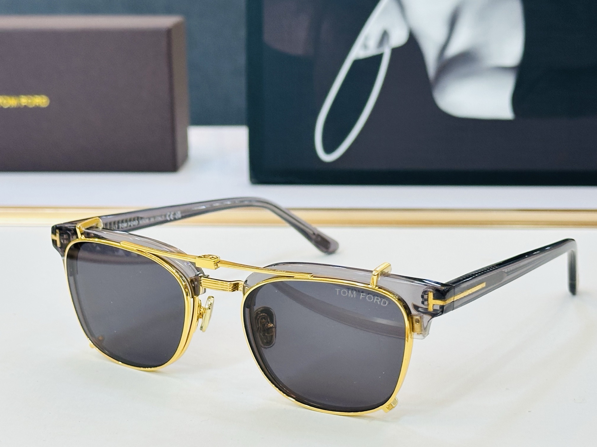 🔺TOM FOR*🔻 汤姆家 官网新款 FT6016-K-B Size：50口21-145 经典时尚 🔝