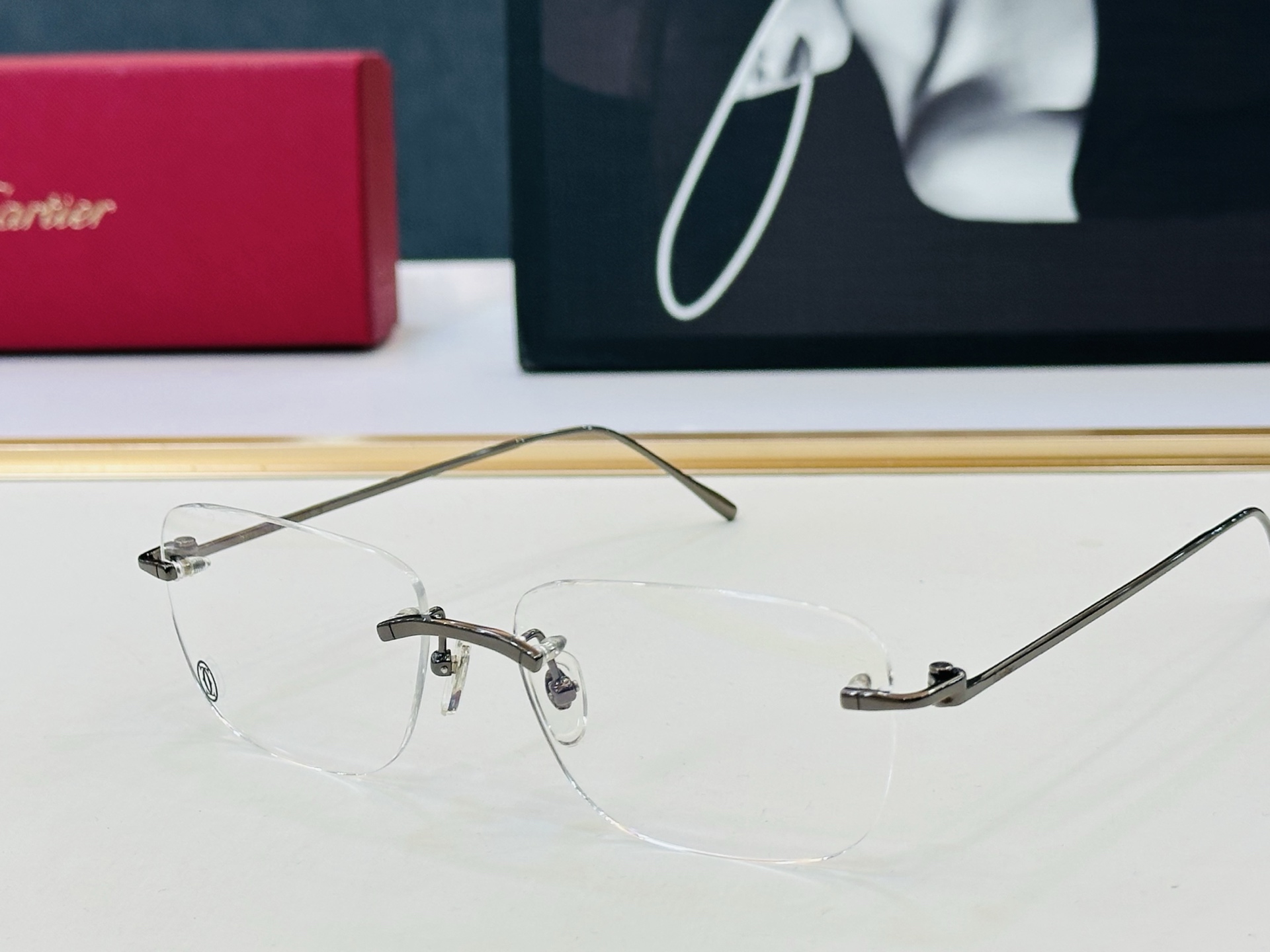 Cartier-卡家 ✨CT03182MS Size：56口16-140 不挑脸型 简约大气 时尚休闲 