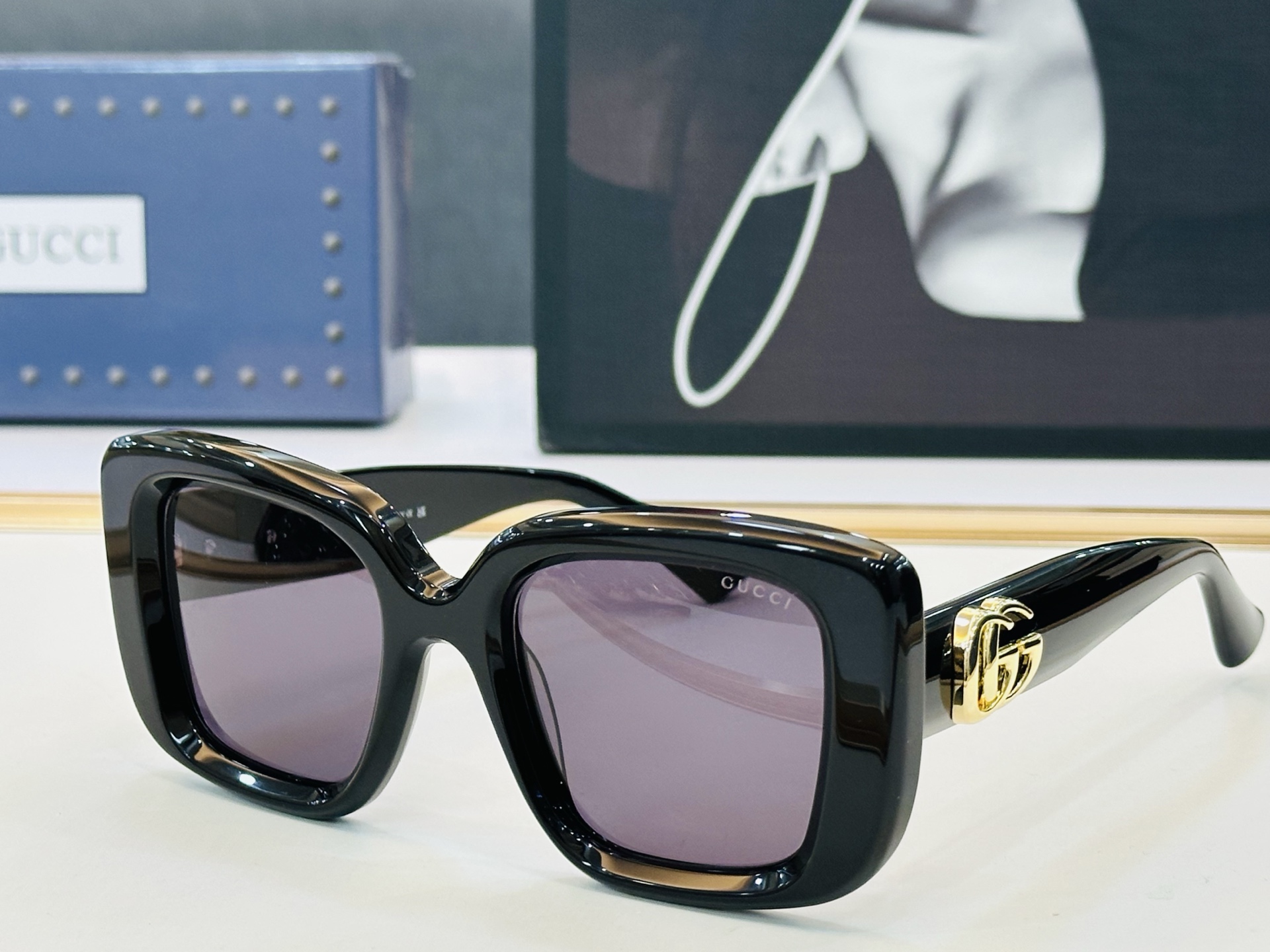 GUCC* 古家 GG1975S 🐝🐝系列 Size：50口22-145 🍁🍁 C超绝品质 。