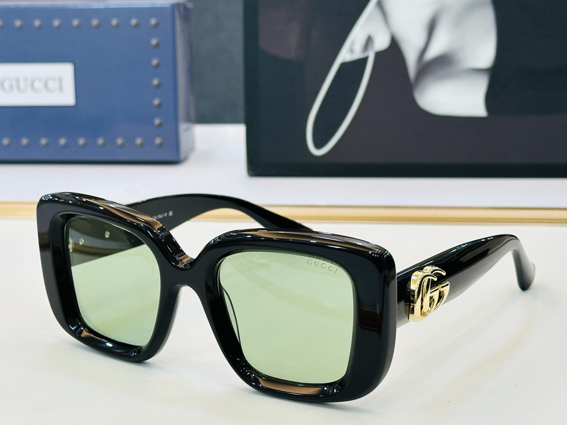 GUCC* 古家 GG1975S 🐝🐝系列 Size：50口22-145 🍁🍁 C超绝品质 。