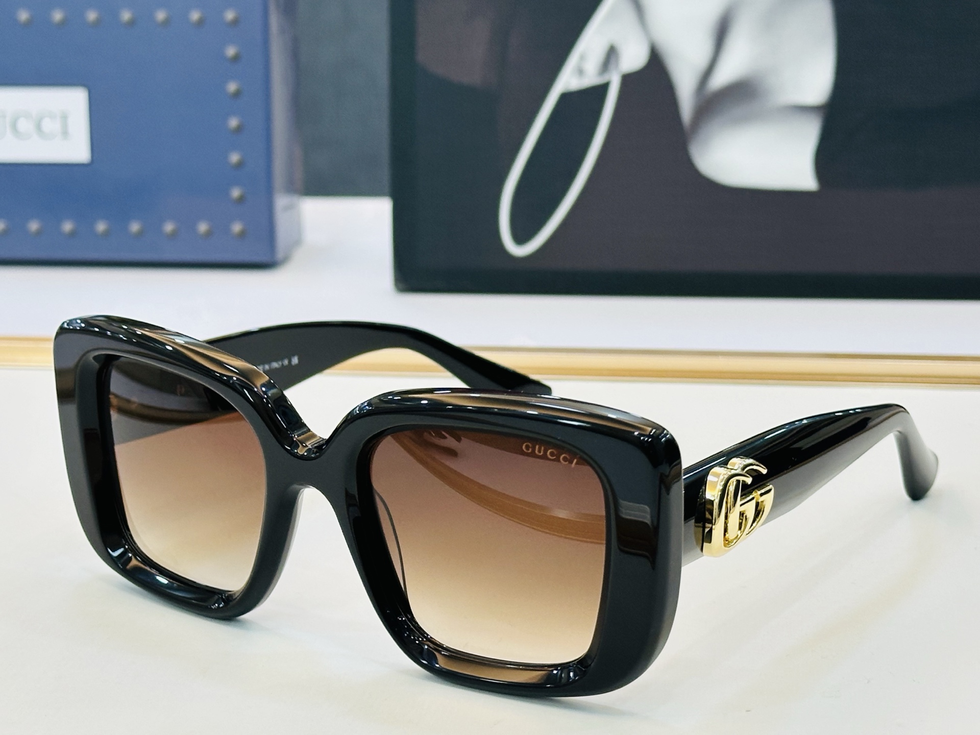 GUCC* 古家 GG1975S 🐝🐝系列 Size：50口22-145 🍁🍁 C超绝品质 。