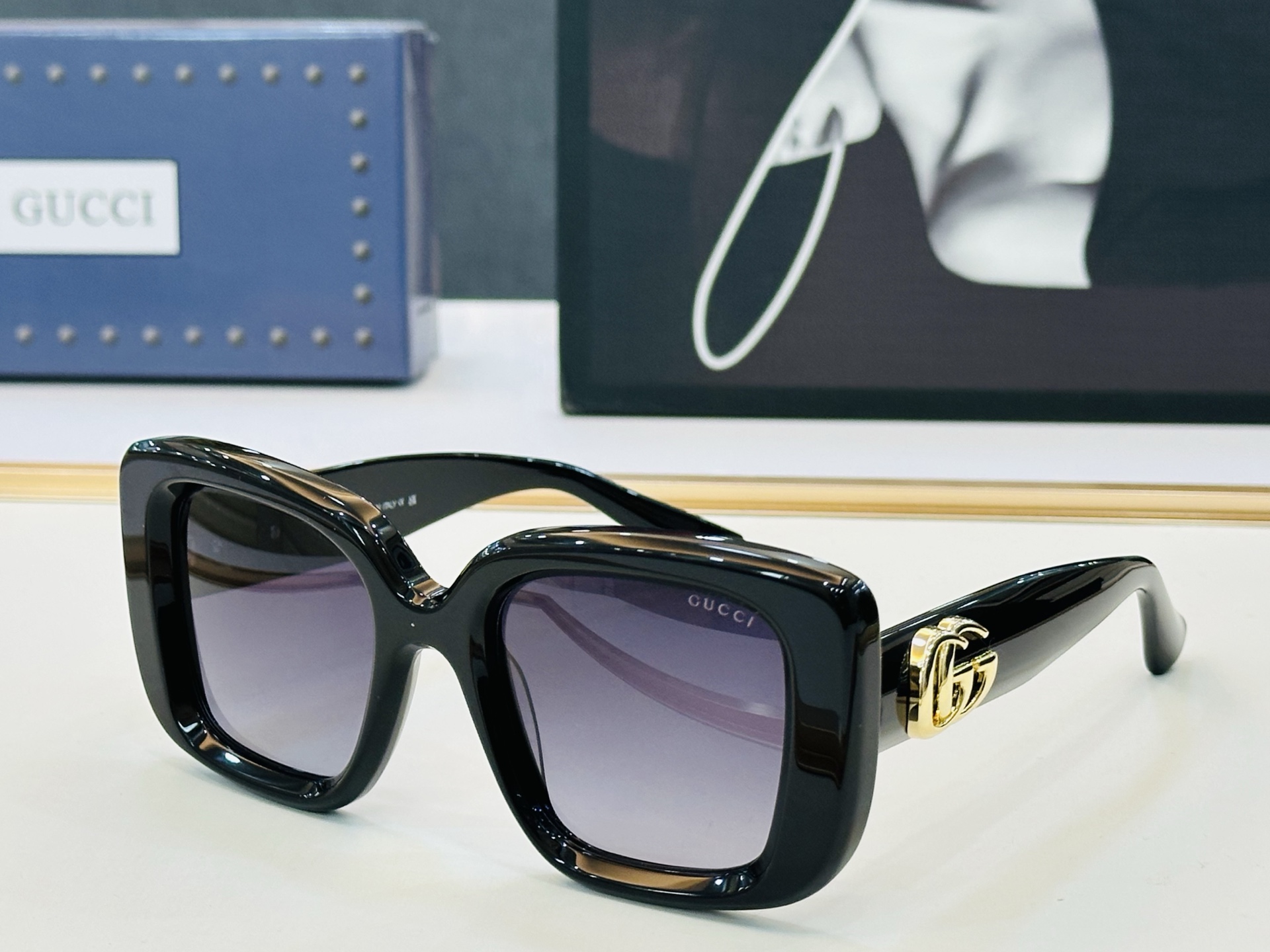 GUCC* 古家 GG1975S 🐝🐝系列 Size：50口22-145 🍁🍁 C超绝品质 。