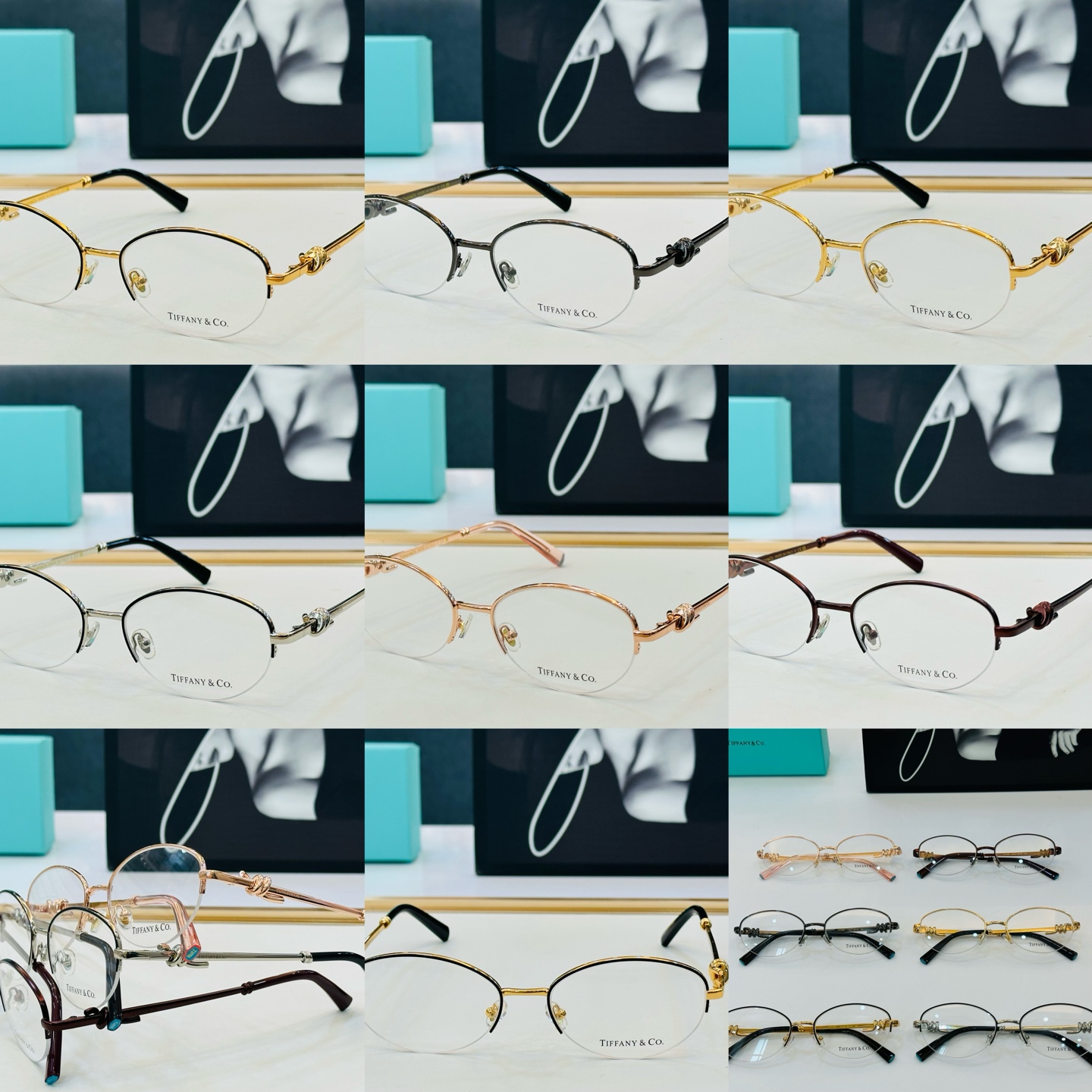 蒂芙家 Tiffany & CO. TF1172B Size：56口18-145 时尚太阳镜架 👍b多色