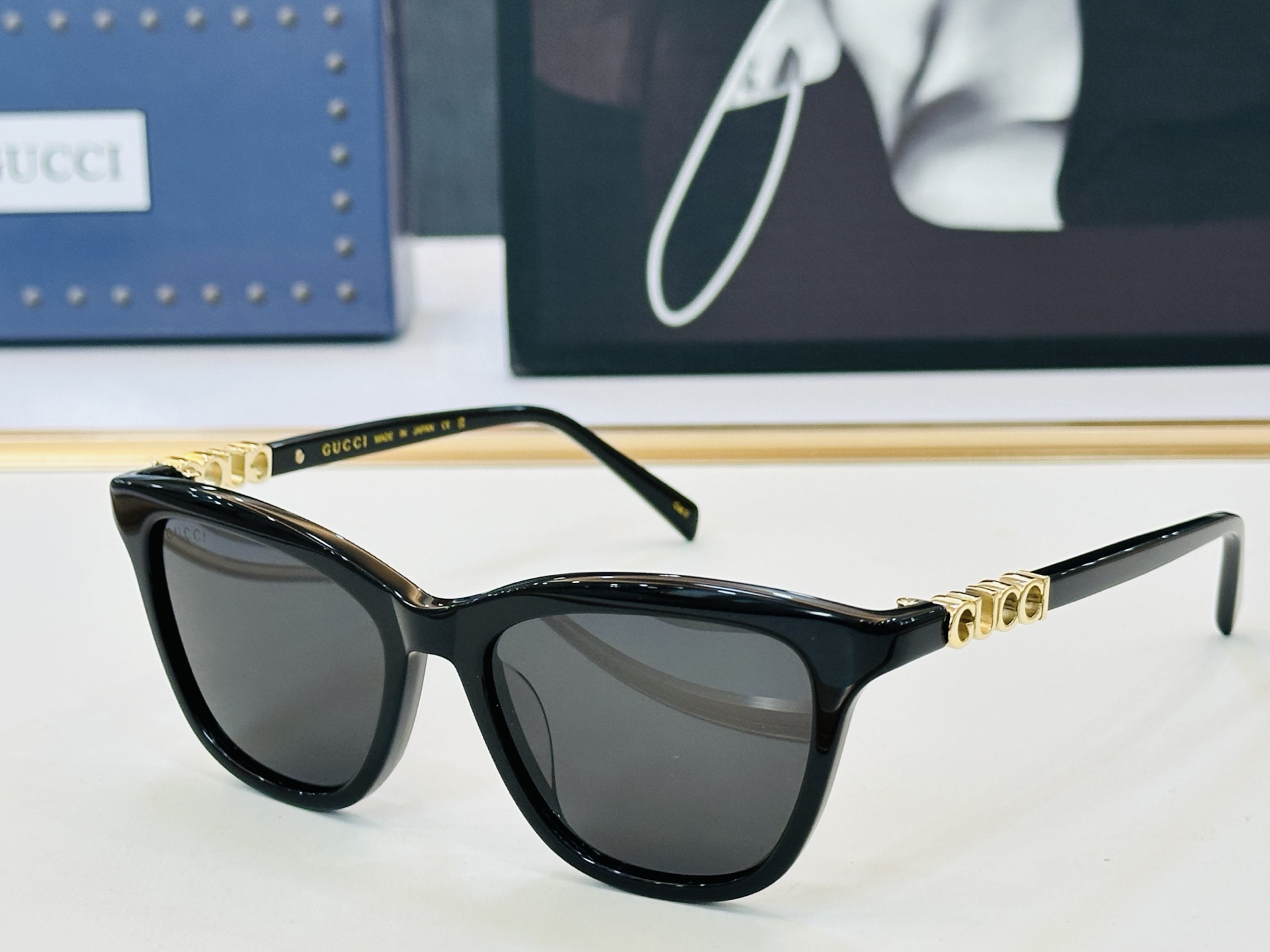 GUCC* 古家 GG2032S 🐝🐝系列 Size：52口16-140 🍁🍁 W超绝品质 。