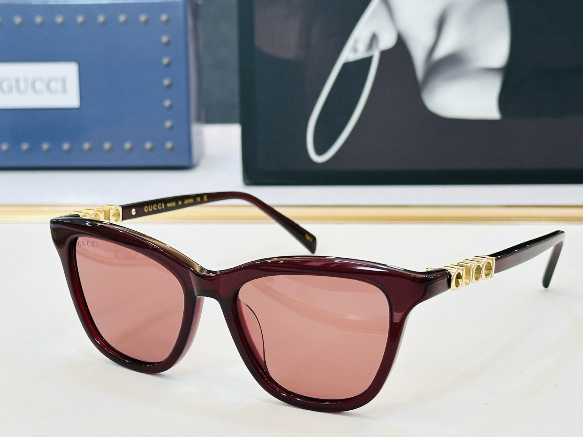 GUCC* 古家 GG2032S 🐝🐝系列 Size：52口16-140 🍁🍁 W超绝品质 。