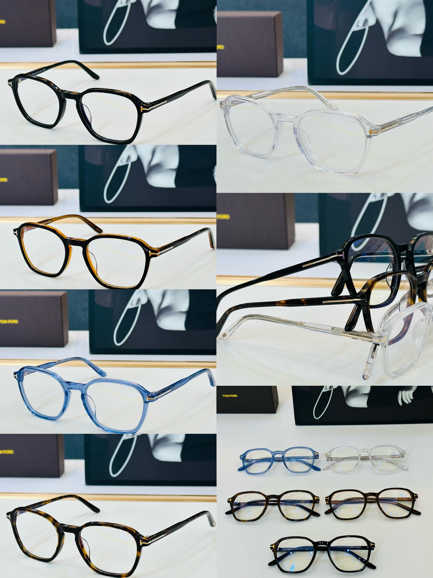 🆕款 TOM FORD🏇汤姆家 MODEL:TF5804 Size：53口19-145 🈷️😍时尚潮流 