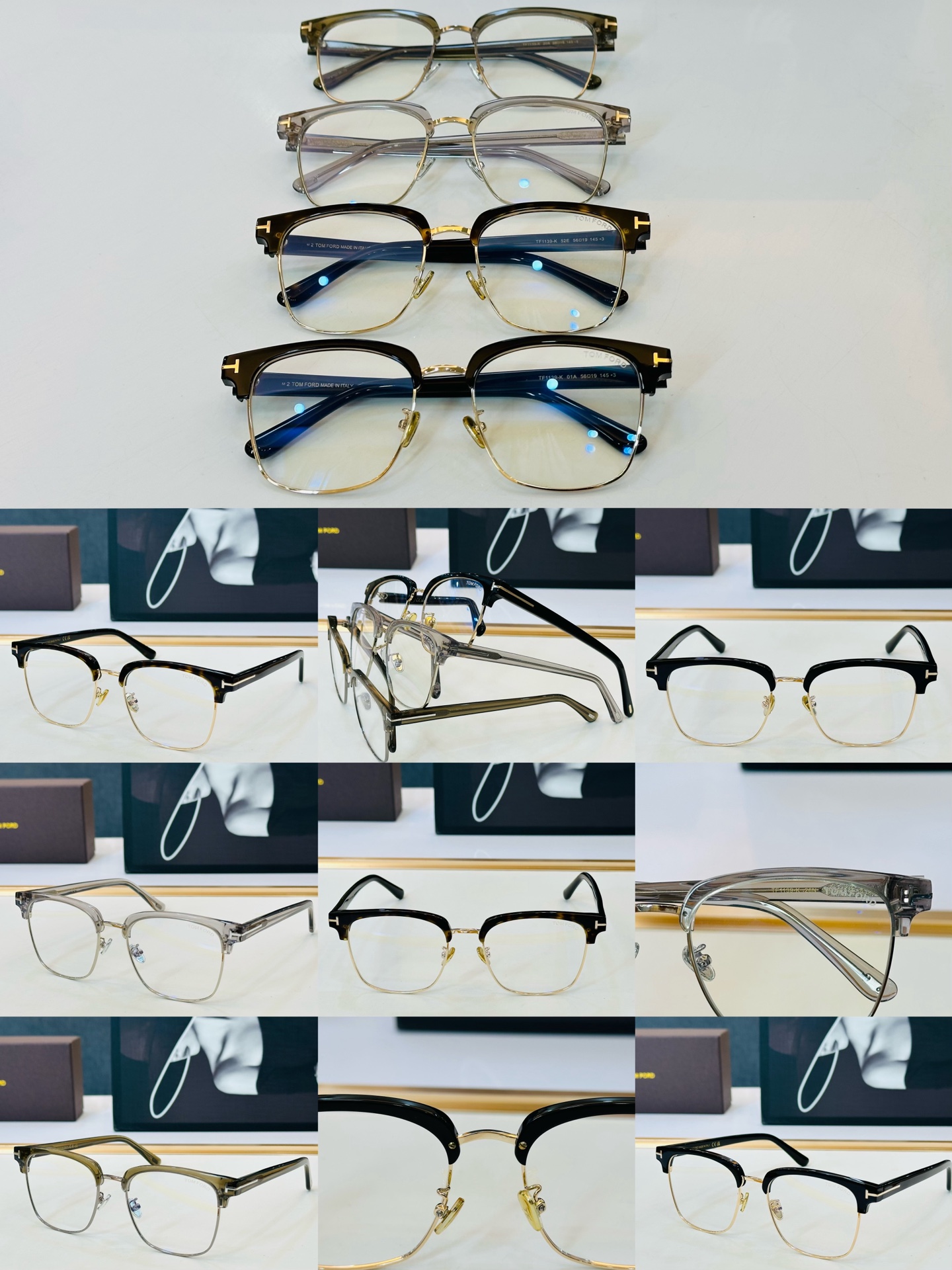 🆕款 TOM FORD🏇汤姆家 MODEL:TF1139-K Size：56口19-145 🈷️😍时尚潮