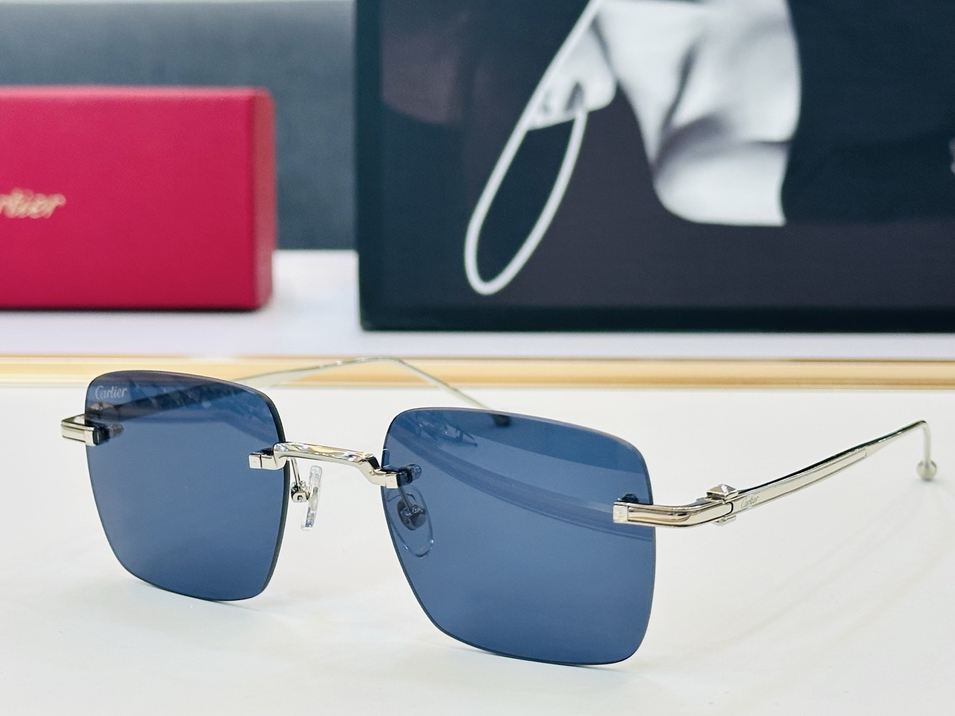 Cartier-卡家 🎁CT0403S Size：52口20-145不挑脸型 简约大气 时尚休闲👌👃C配