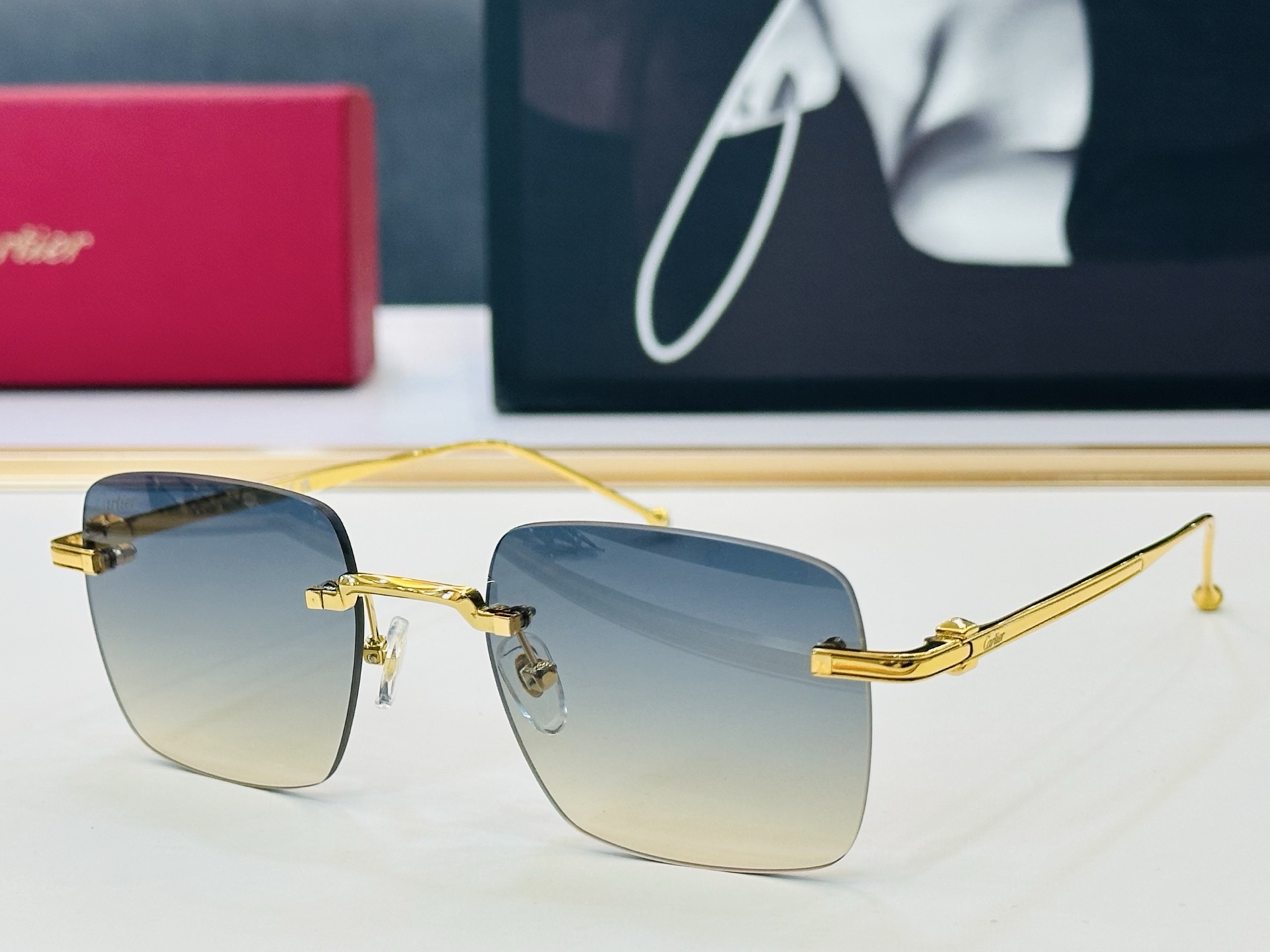 Cartier-卡家 🎁CT0403S Size：52口20-145不挑脸型 简约大气 时尚休闲👌👃C配