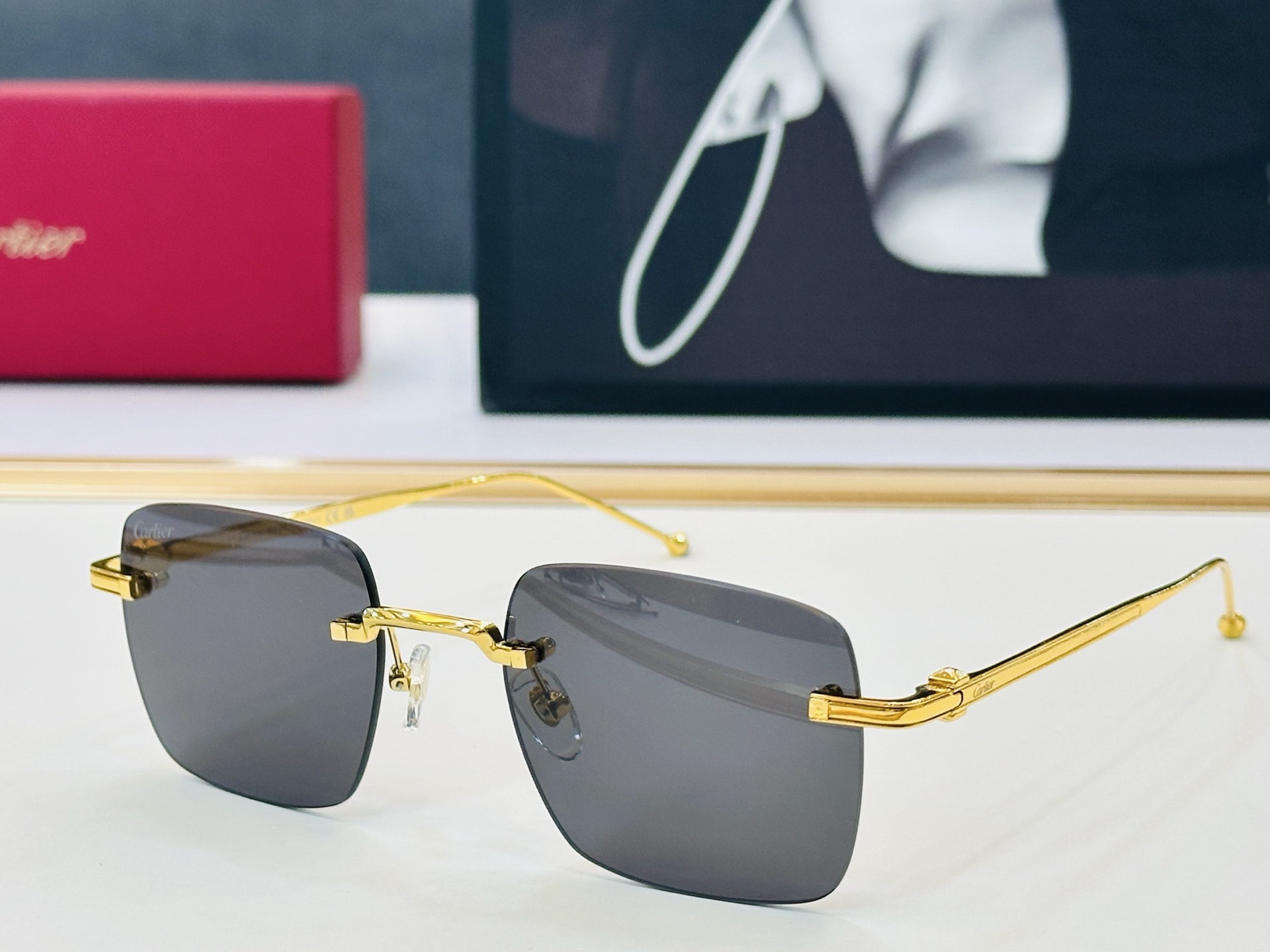 Cartier-卡家 🎁CT0403S Size：52口20-145不挑脸型 简约大气 时尚休闲👌👃C配