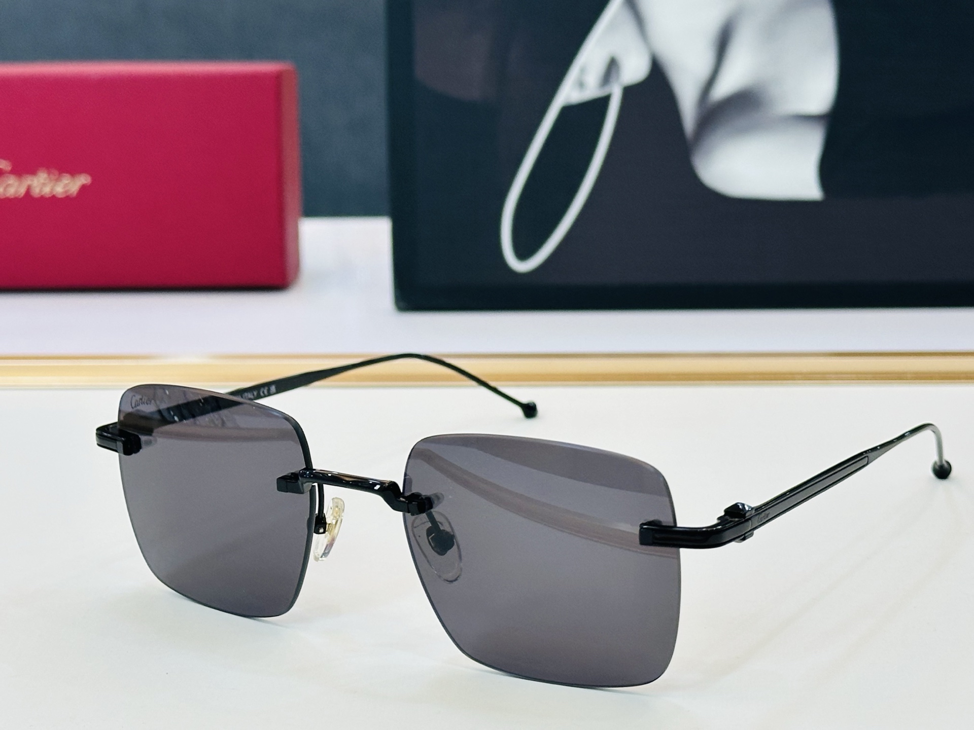 Cartier-卡家 🎁CT0403S Size：52口20-145不挑脸型 简约大气 时尚休闲👌👃C配