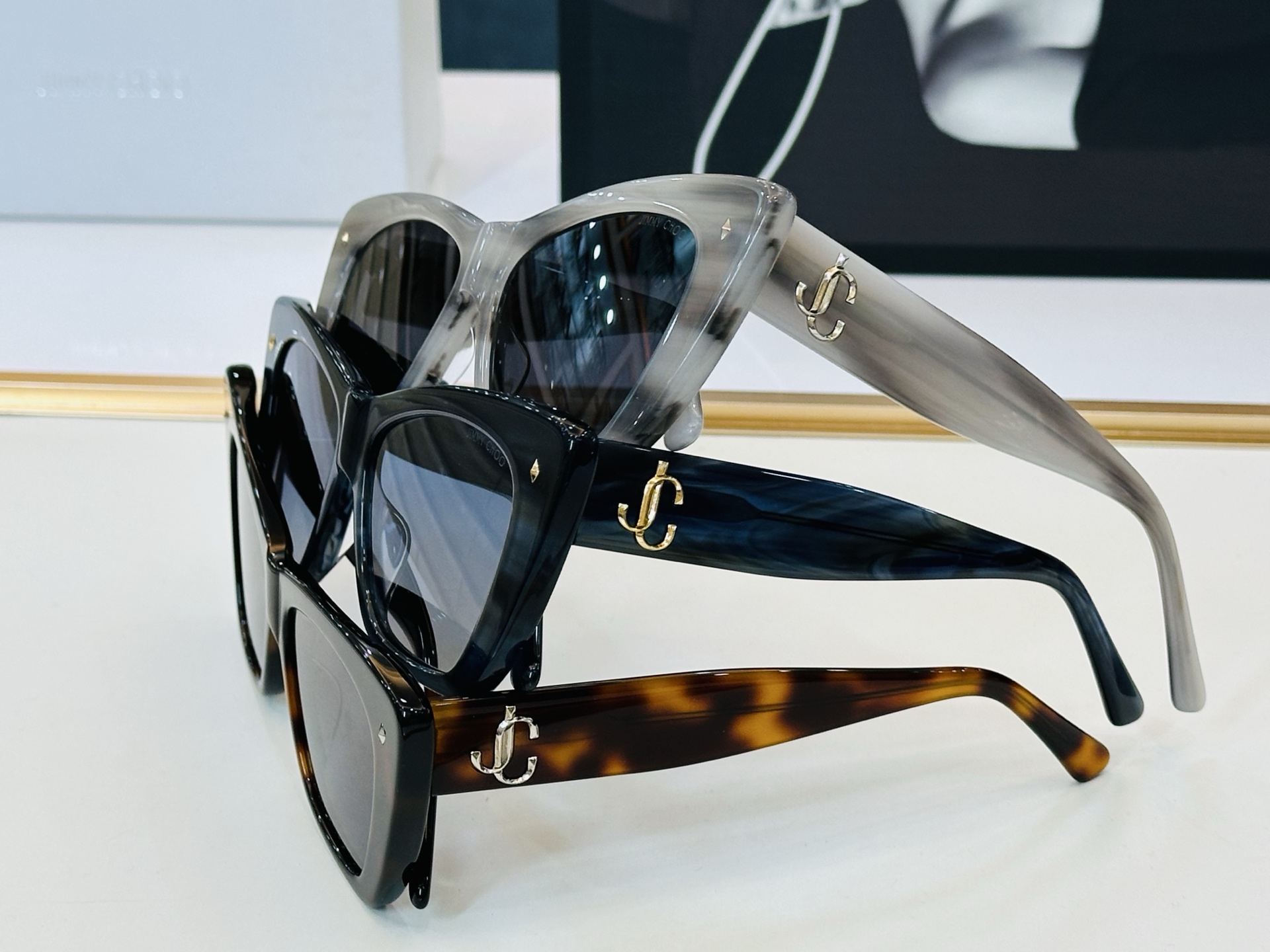 JIMMY CHO* 吉米家 JC5062U Size：55口16-145 新款 坚持一如既往最高品质 