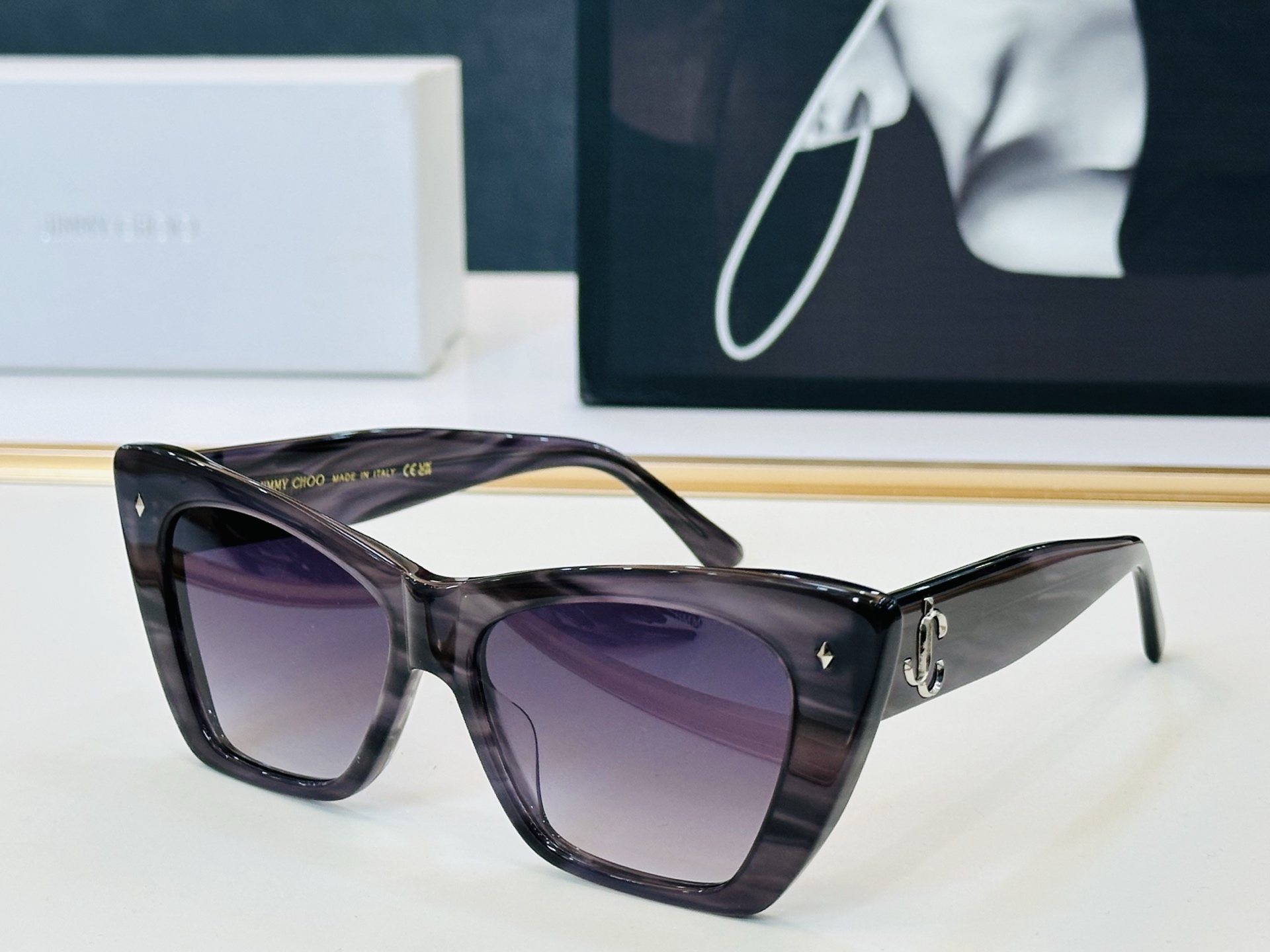 JIMMY CHO* 吉米家 JC5062U Size：55口16-145 新款 坚持一如既往最高品质 