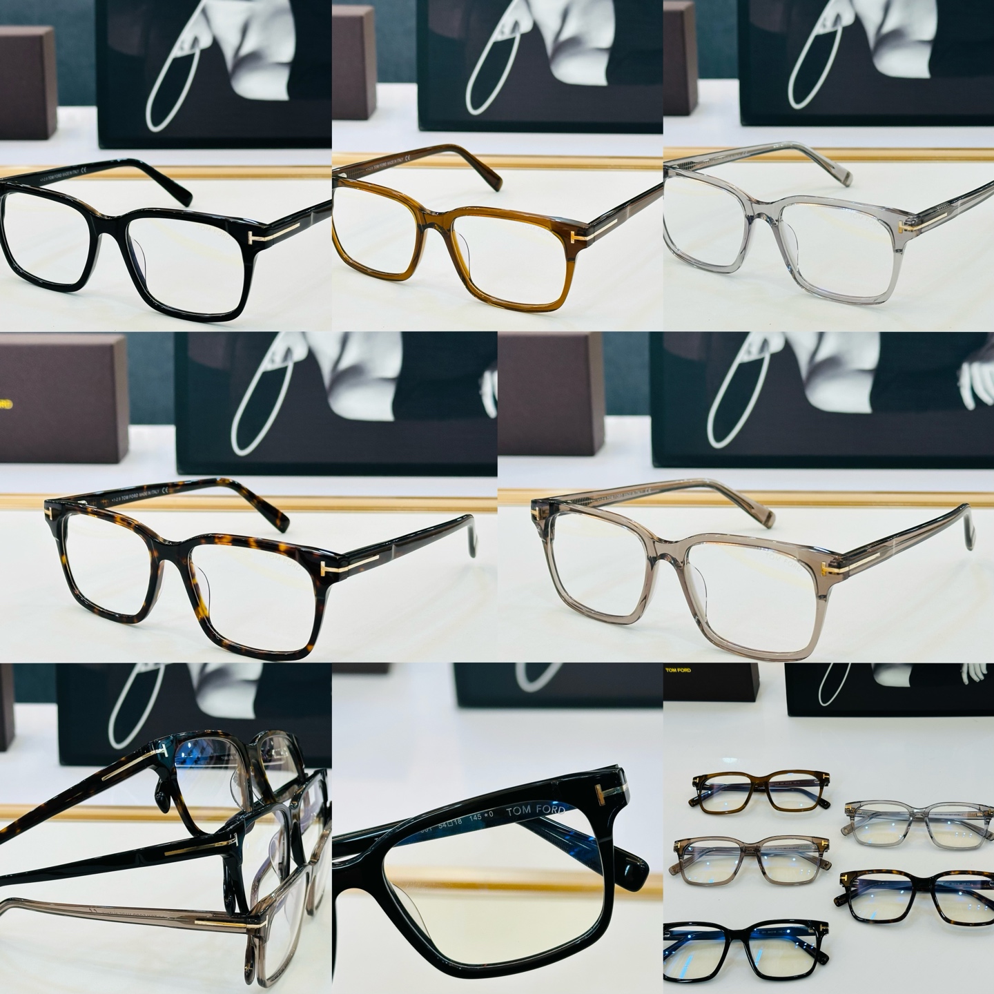 🆕款 TOM FORD🏇汤姆家 MODEL:TF5661 Size：54口18-145 🈷️😍时尚潮流 