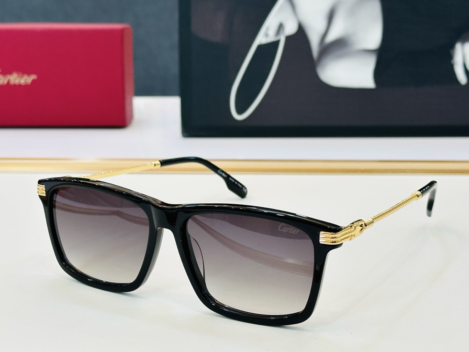 Cartie* 卡家 太阳镜 CT0687 Size：53口19-145 工艺精湛气质十足！Z男女同款