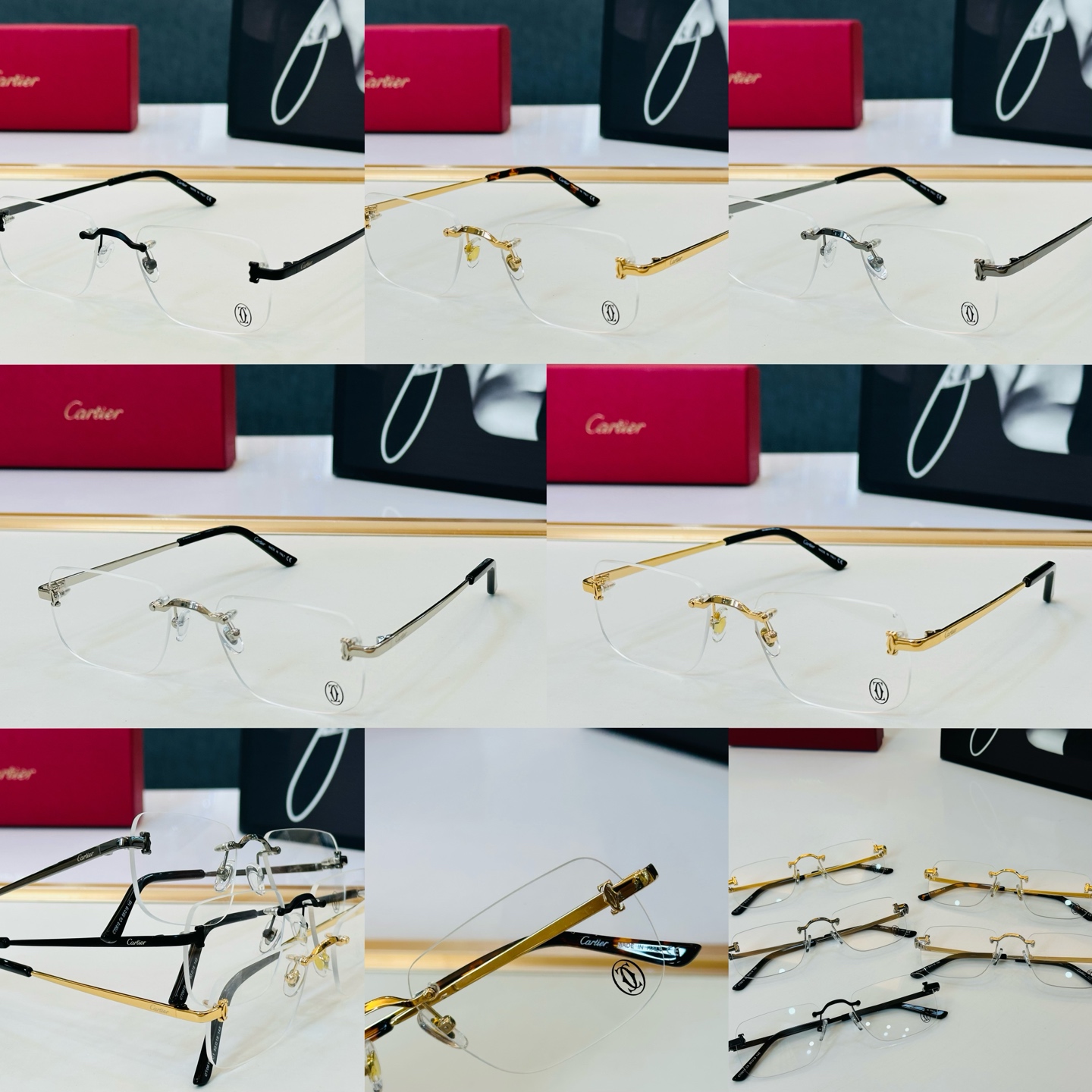 Cartie* 卡家 太阳镜 CT0619 Size：55口19-145 电镀工艺精湛气质十足！Z男女同