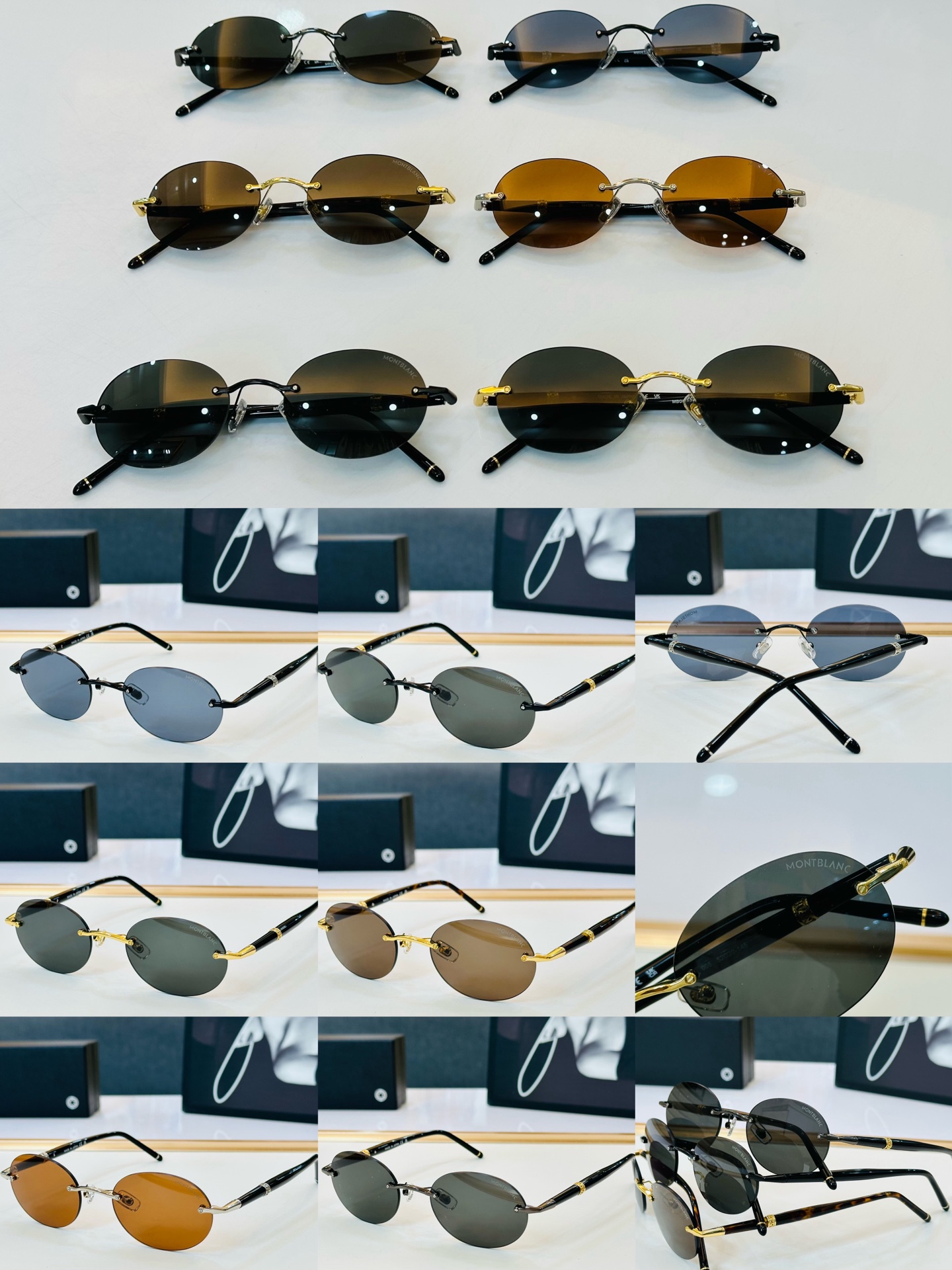 MB0415S Size：52口20-145 🌤万宝龙 非常能彰显一个人的品味品质做工稳实 q太阳镜