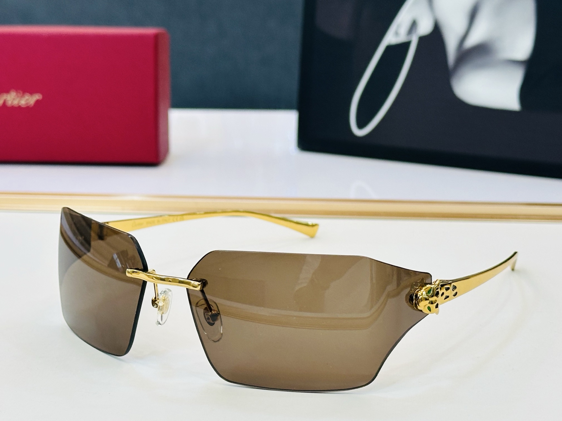 🆕 原版Cartie* 卡家 官网经典款 太阳镜 CT0267S Size：60口15-115 电镀工艺